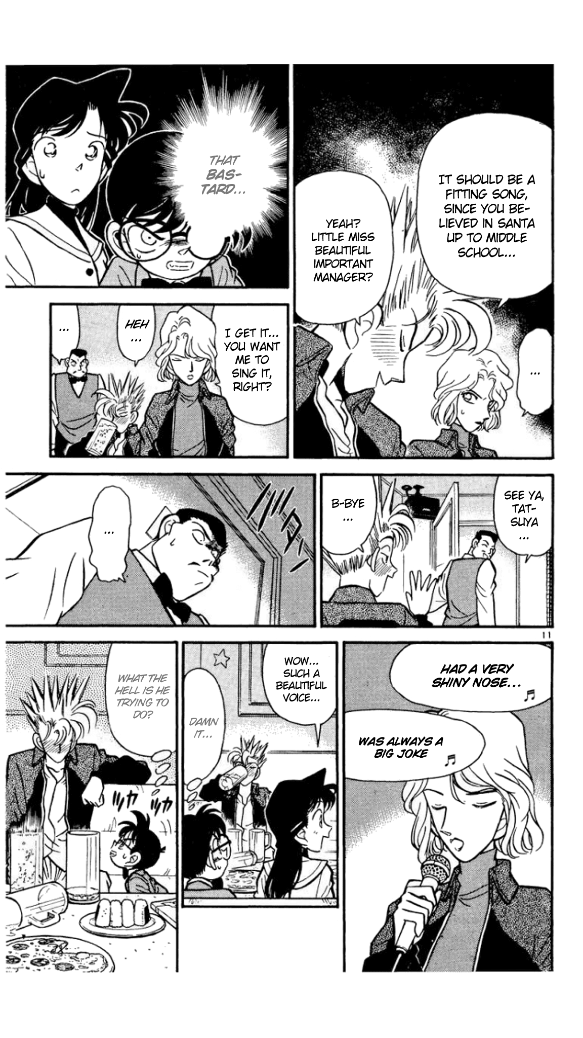 Detective Conan Chapter 45 page 12 - Chapter 45: The Karaoke Killer