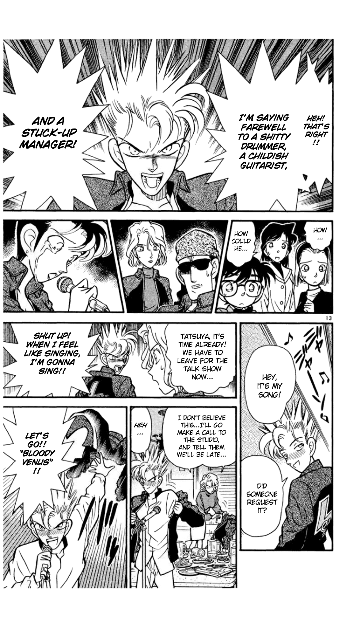 Detective Conan Chapter 45 page 14 - Chapter 45: The Karaoke Killer