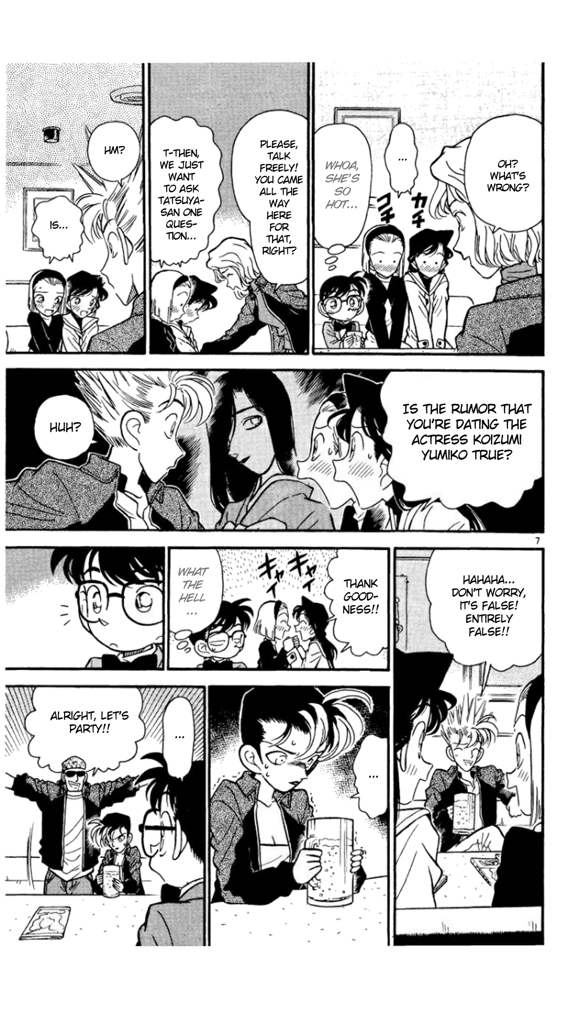 Detective Conan Chapter 45 page 8 - Chapter 45: The Karaoke Killer