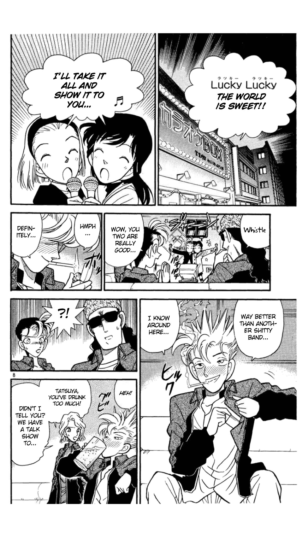 Detective Conan Chapter 45 page 9 - Chapter 45: The Karaoke Killer