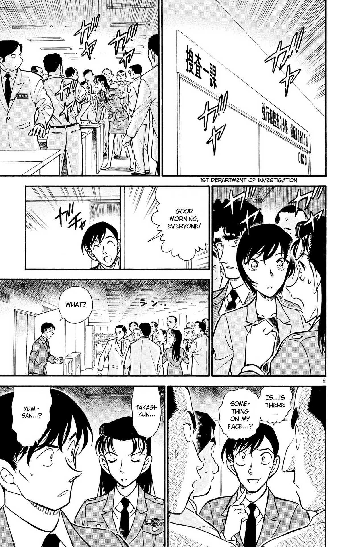 Detective Conan Chapter 450 page 10 - Chapter 450: From Heaven to Hell