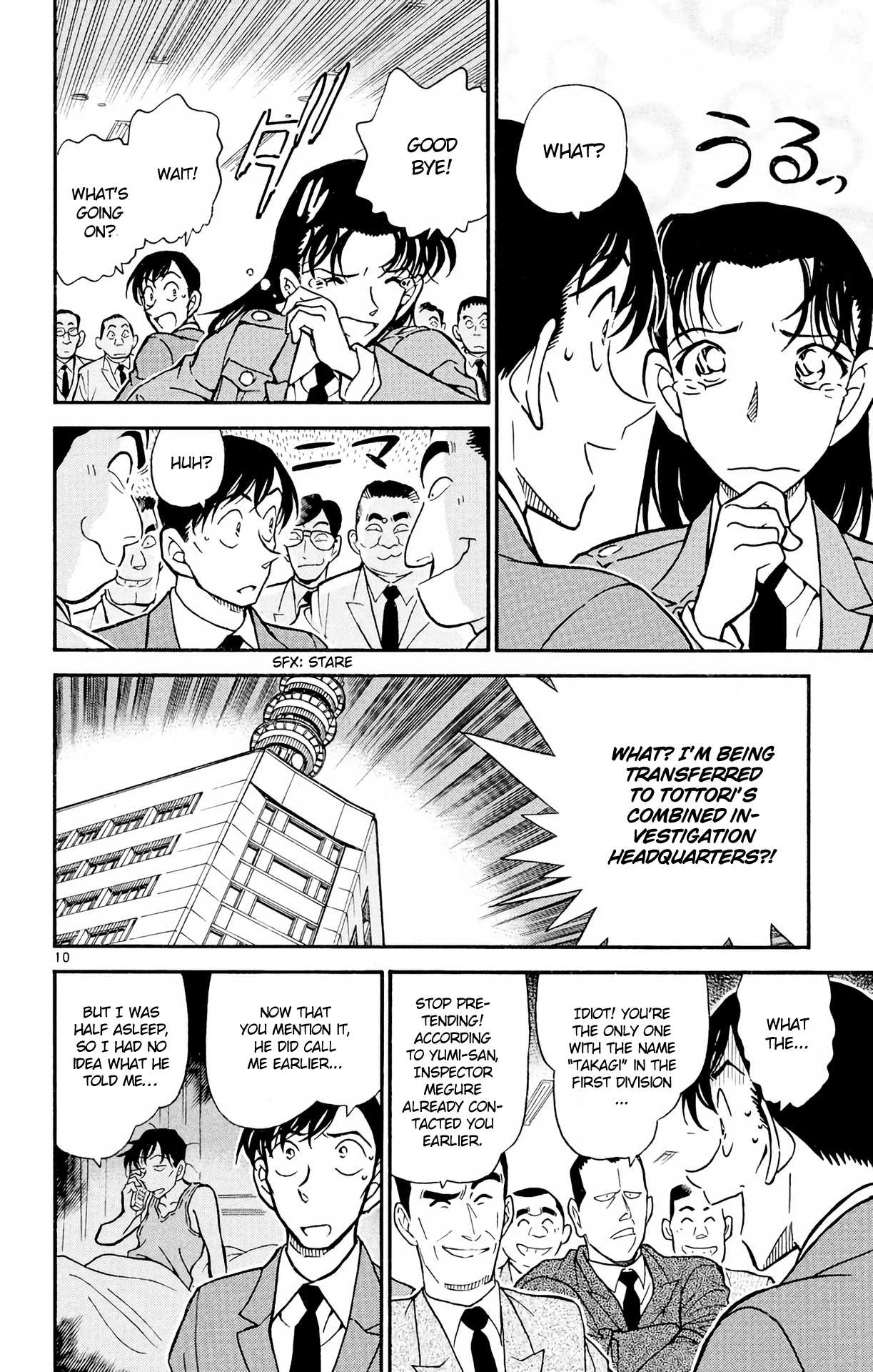 Detective Conan Chapter 450 page 11 - Chapter 450: From Heaven to Hell