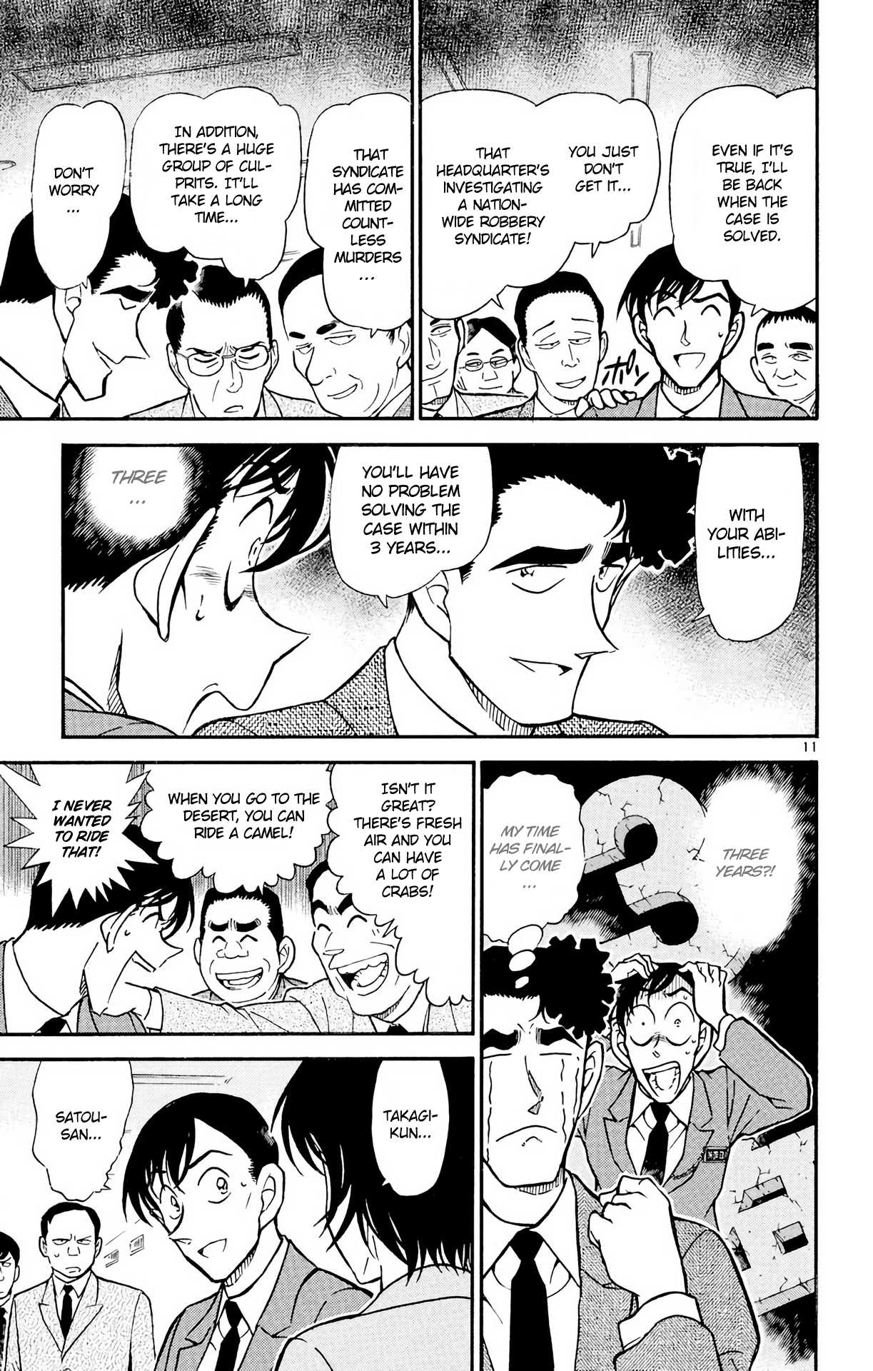 Detective Conan Chapter 450 page 12 - Chapter 450: From Heaven to Hell