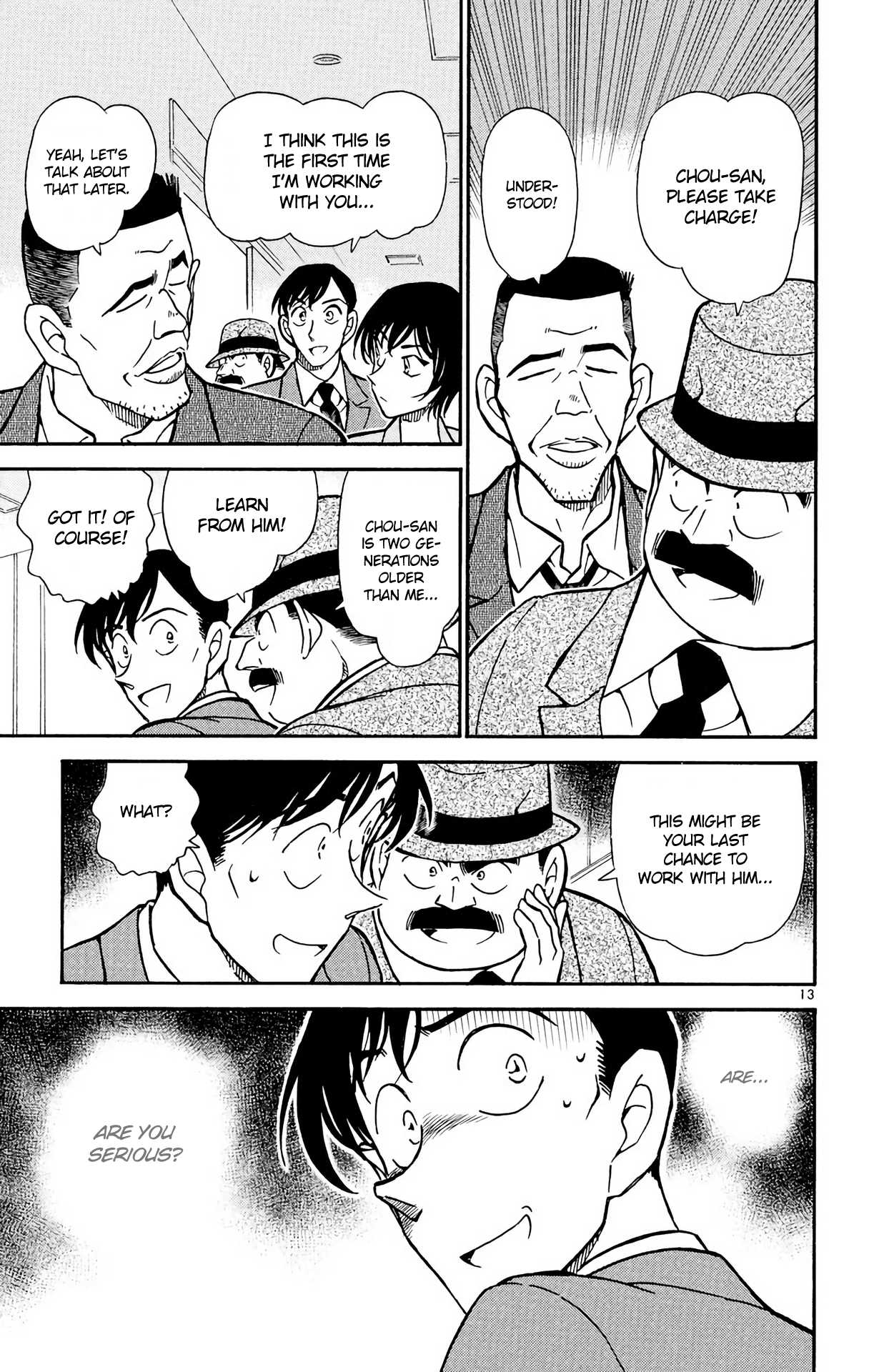 Detective Conan Chapter 450 page 14 - Chapter 450: From Heaven to Hell