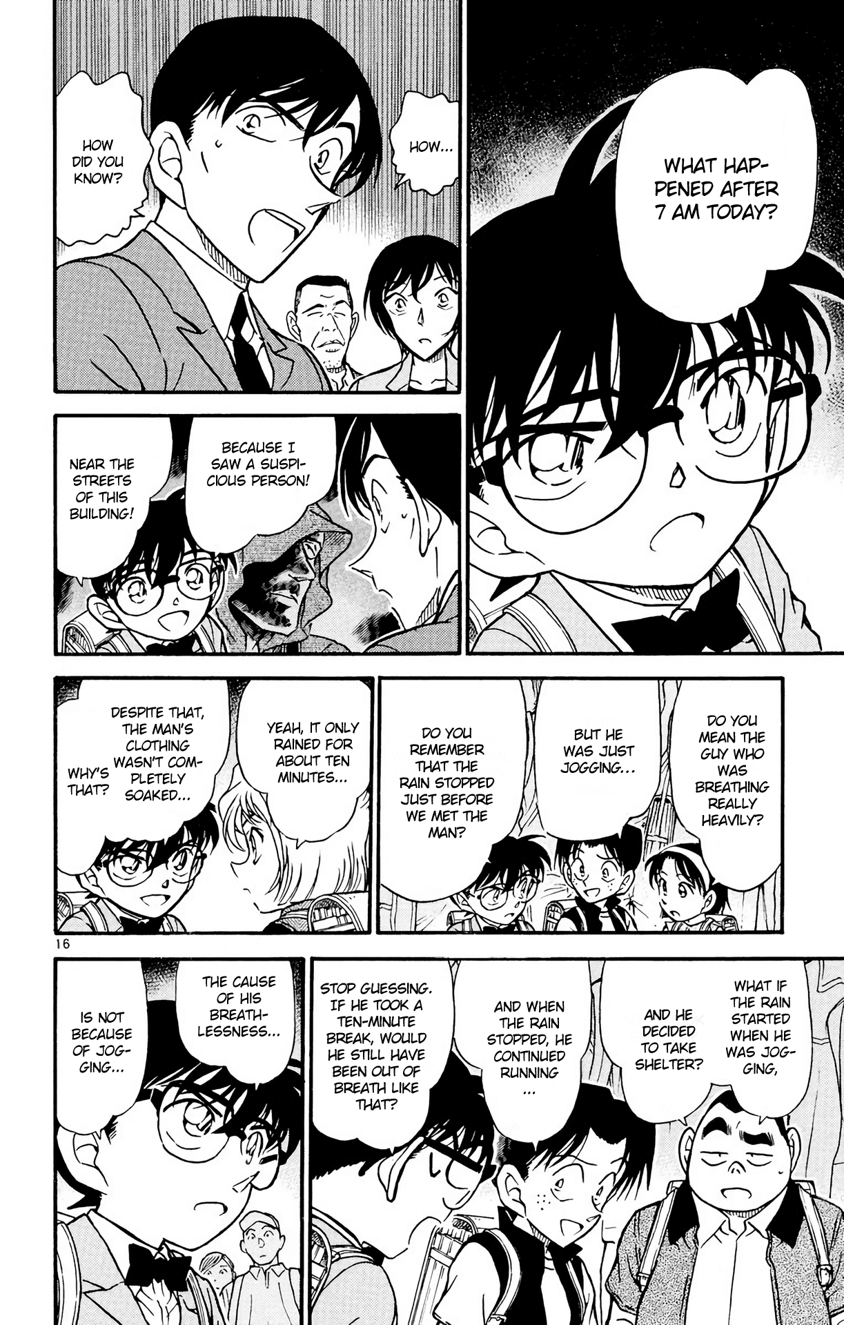 Detective Conan Chapter 450 page 17 - Chapter 450: From Heaven to Hell