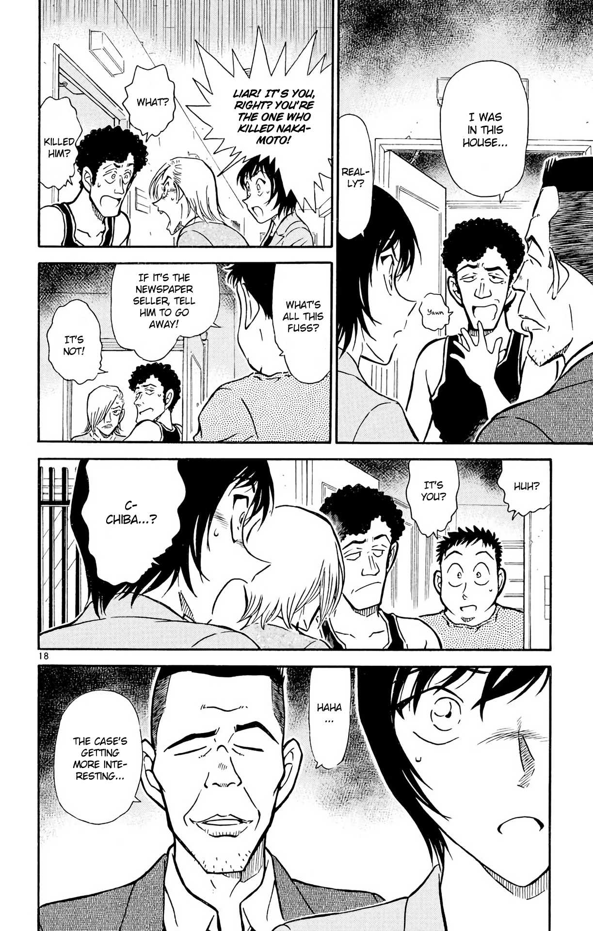 Detective Conan Chapter 450 page 19 - Chapter 450: From Heaven to Hell
