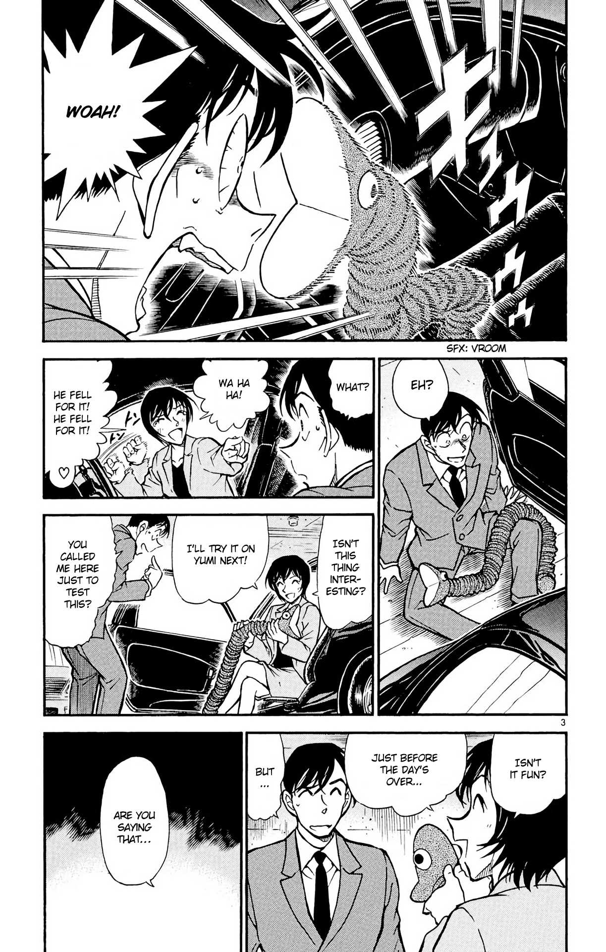 Detective Conan Chapter 450 page 4 - Chapter 450: From Heaven to Hell
