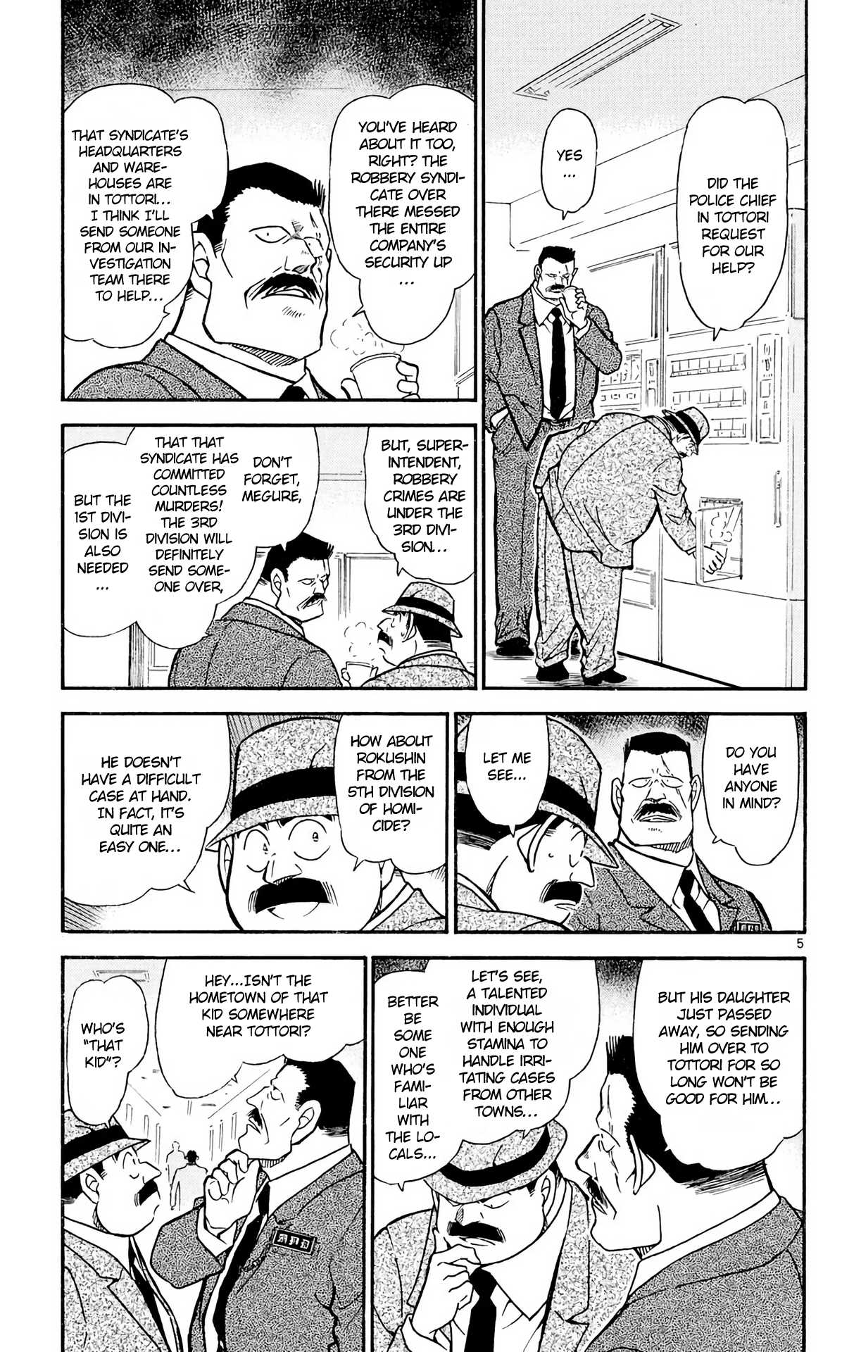 Detective Conan Chapter 450 page 6 - Chapter 450: From Heaven to Hell