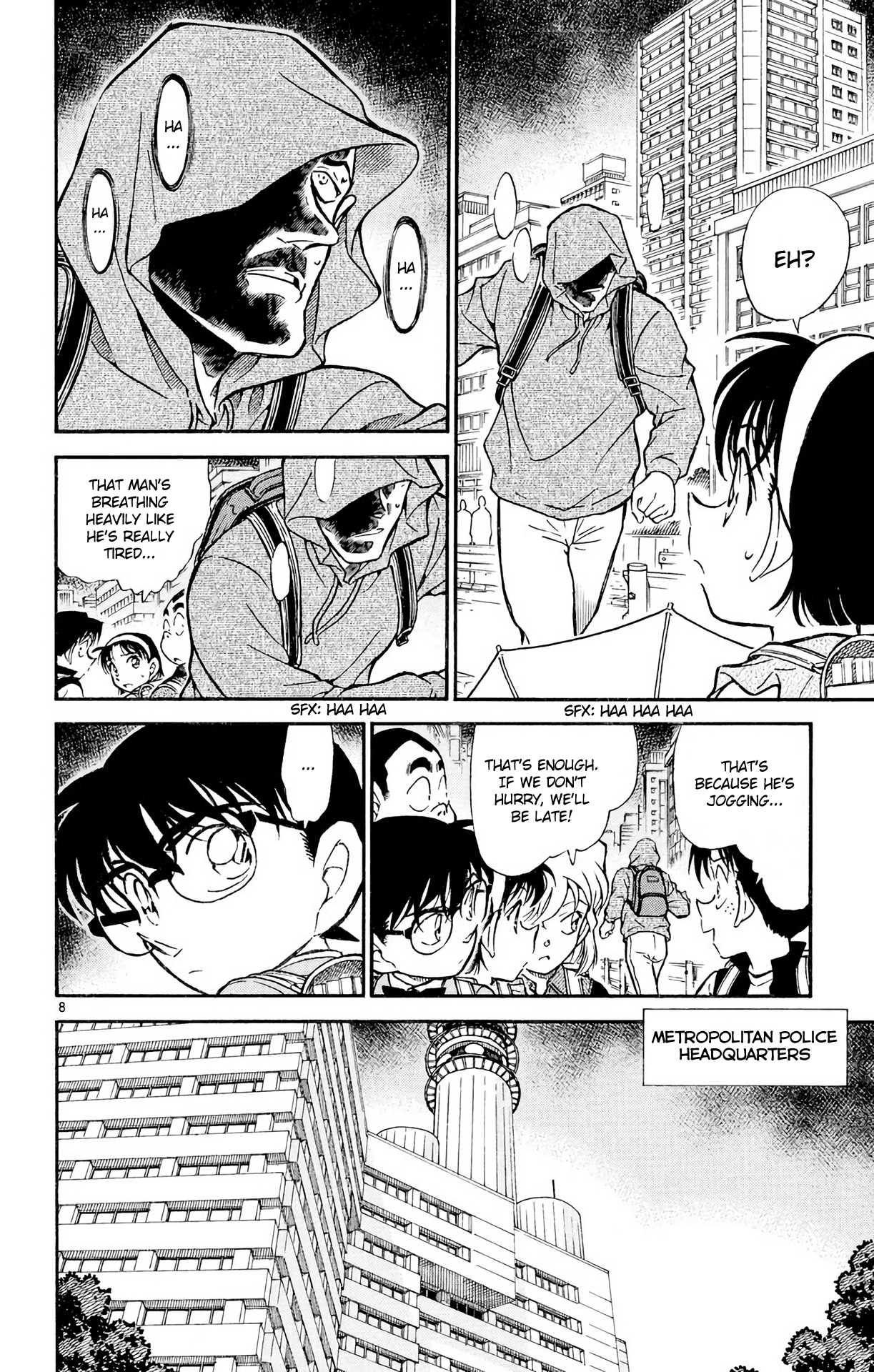 Detective Conan Chapter 450 page 9 - Chapter 450: From Heaven to Hell
