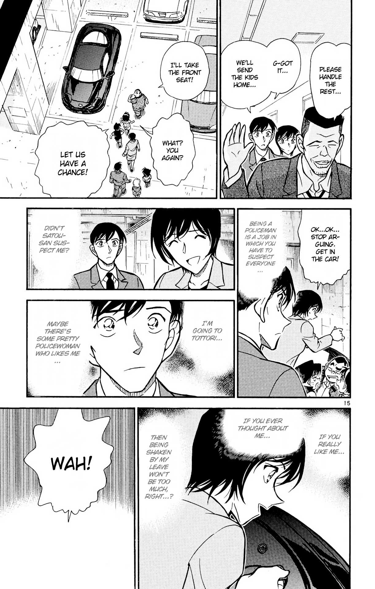 Detective Conan Chapter 452 page 16 - Chapter 452: There Is No Suspicion