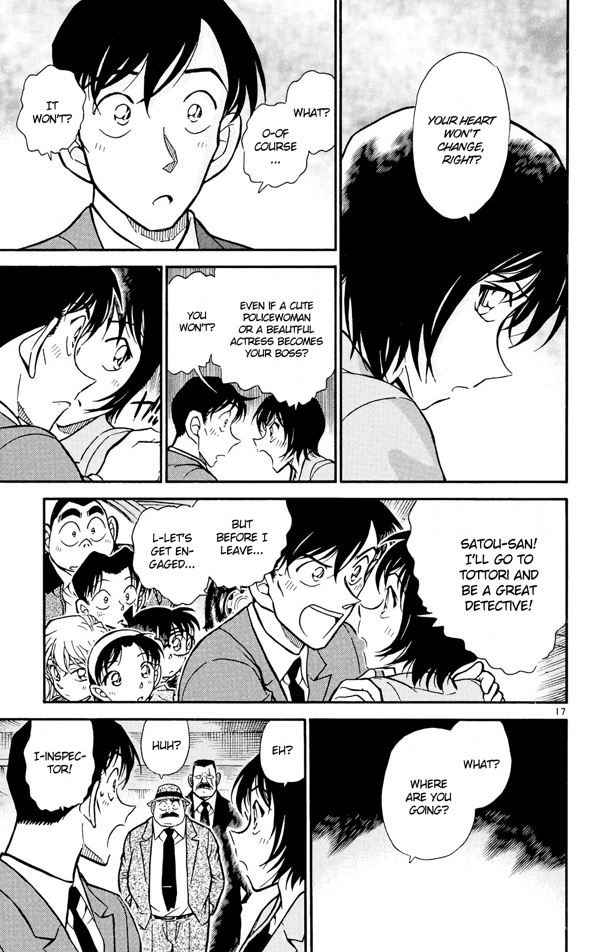Detective Conan Chapter 452 page 18 - Chapter 452: There Is No Suspicion