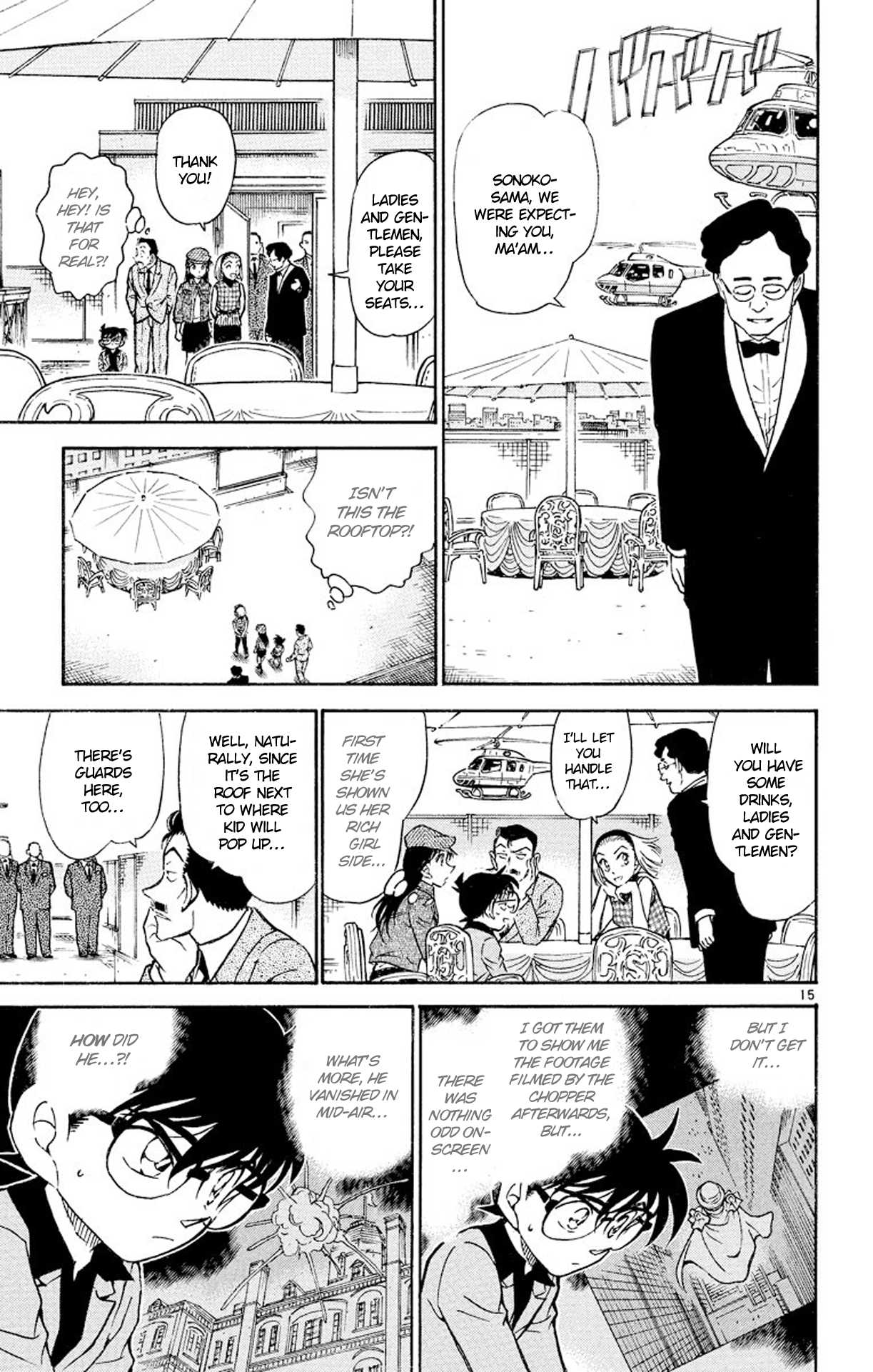 Detective Conan Chapter 454 page 16 - Chapter 454: Astonishment