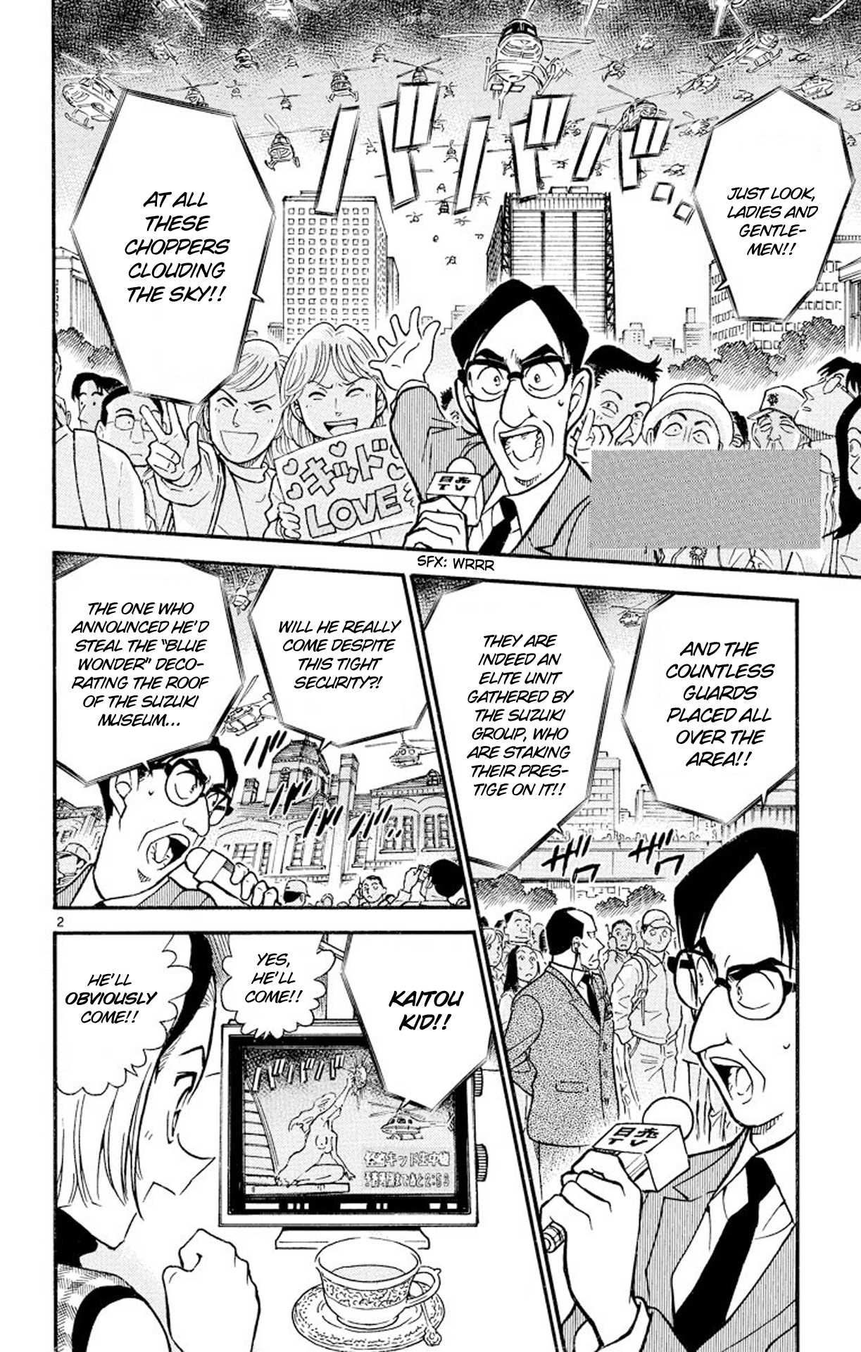 Detective Conan Chapter 455 page 3 - Chapter 455: Shudder