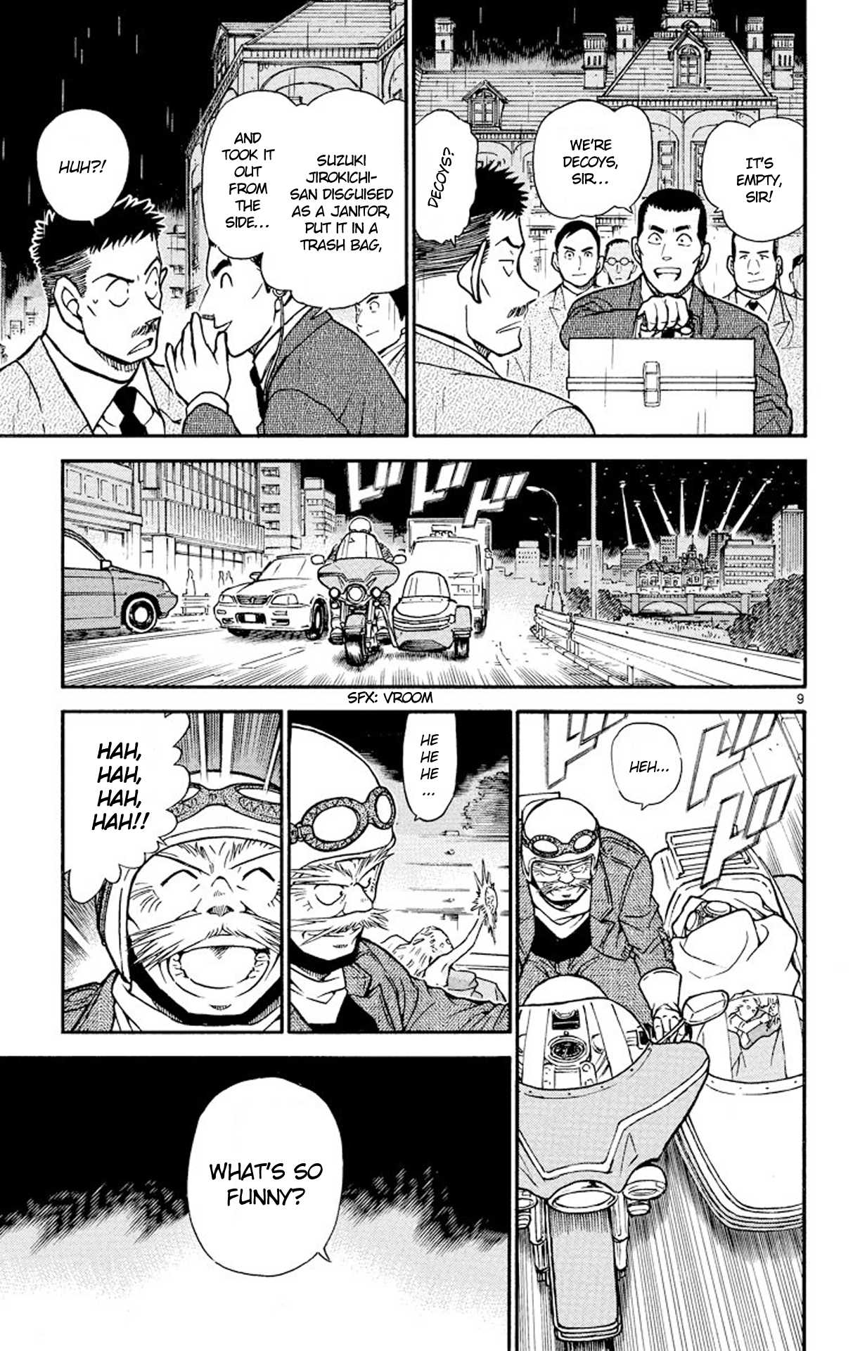 Detective Conan Chapter 456 page 10 - Chapter 456: Escape