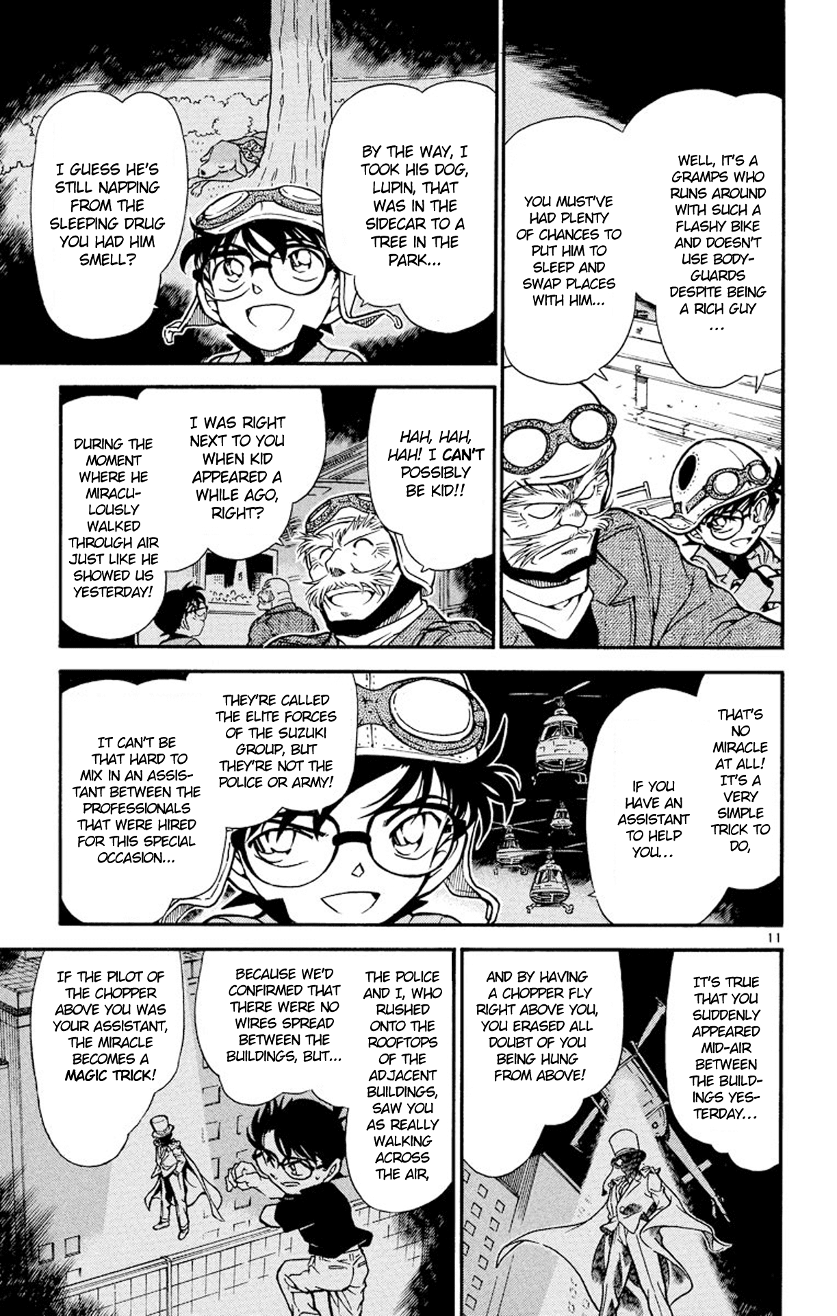 Detective Conan Chapter 456 page 12 - Chapter 456: Escape