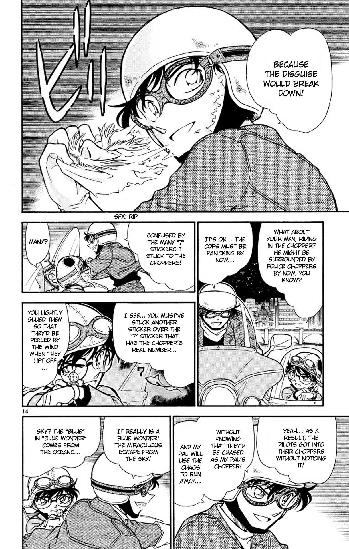 Detective Conan Chapter 456 page 15 - Chapter 456: Escape