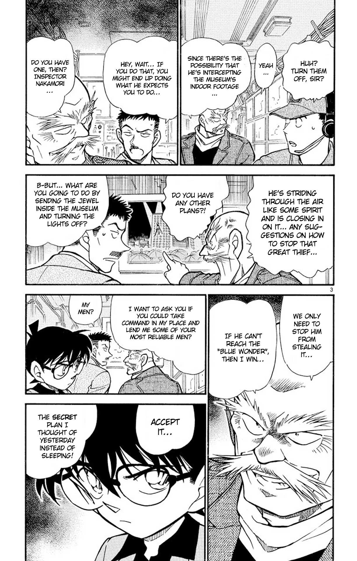 Detective Conan Chapter 456 page 4 - Chapter 456: Escape