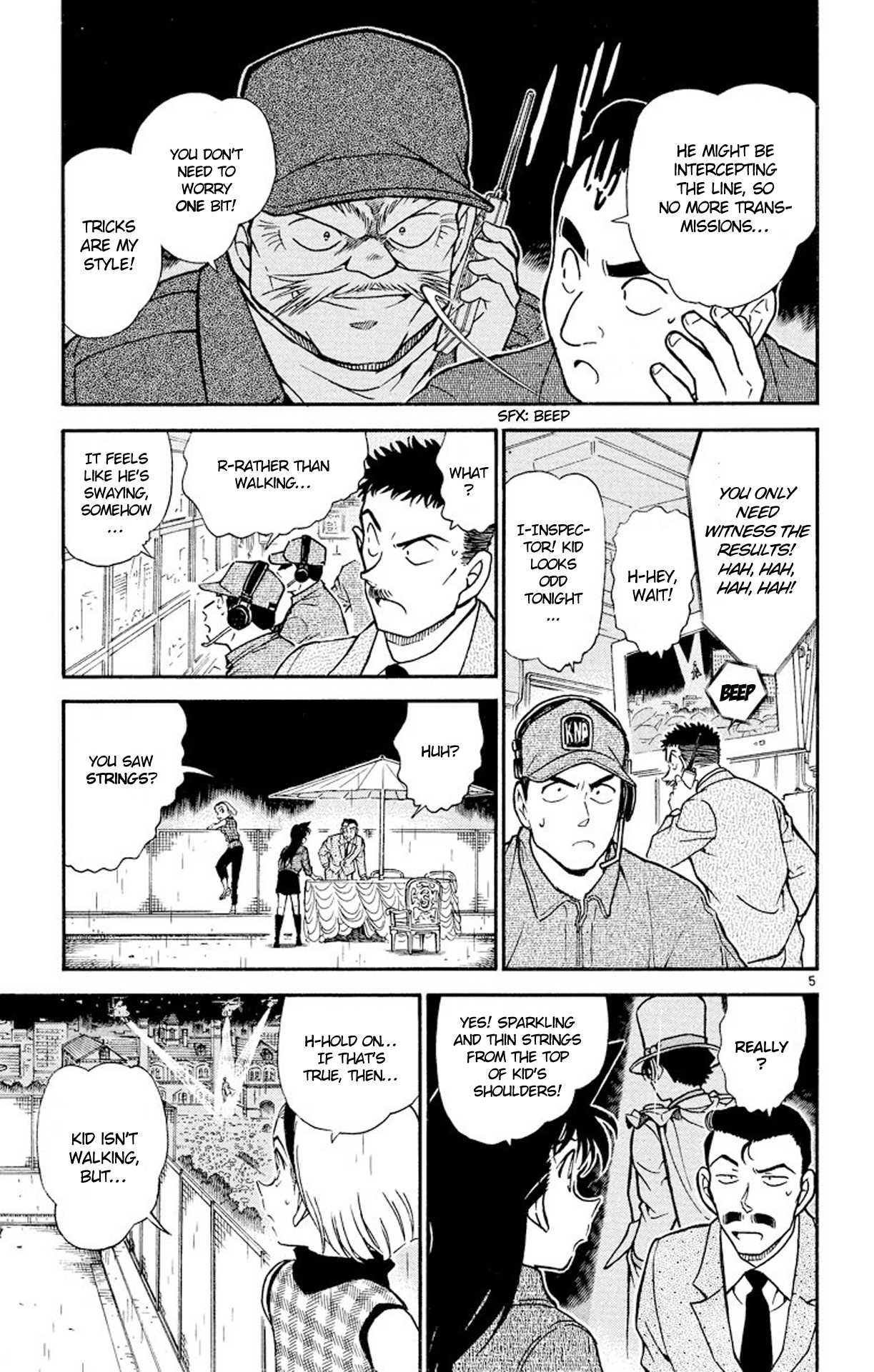 Detective Conan Chapter 456 page 6 - Chapter 456: Escape
