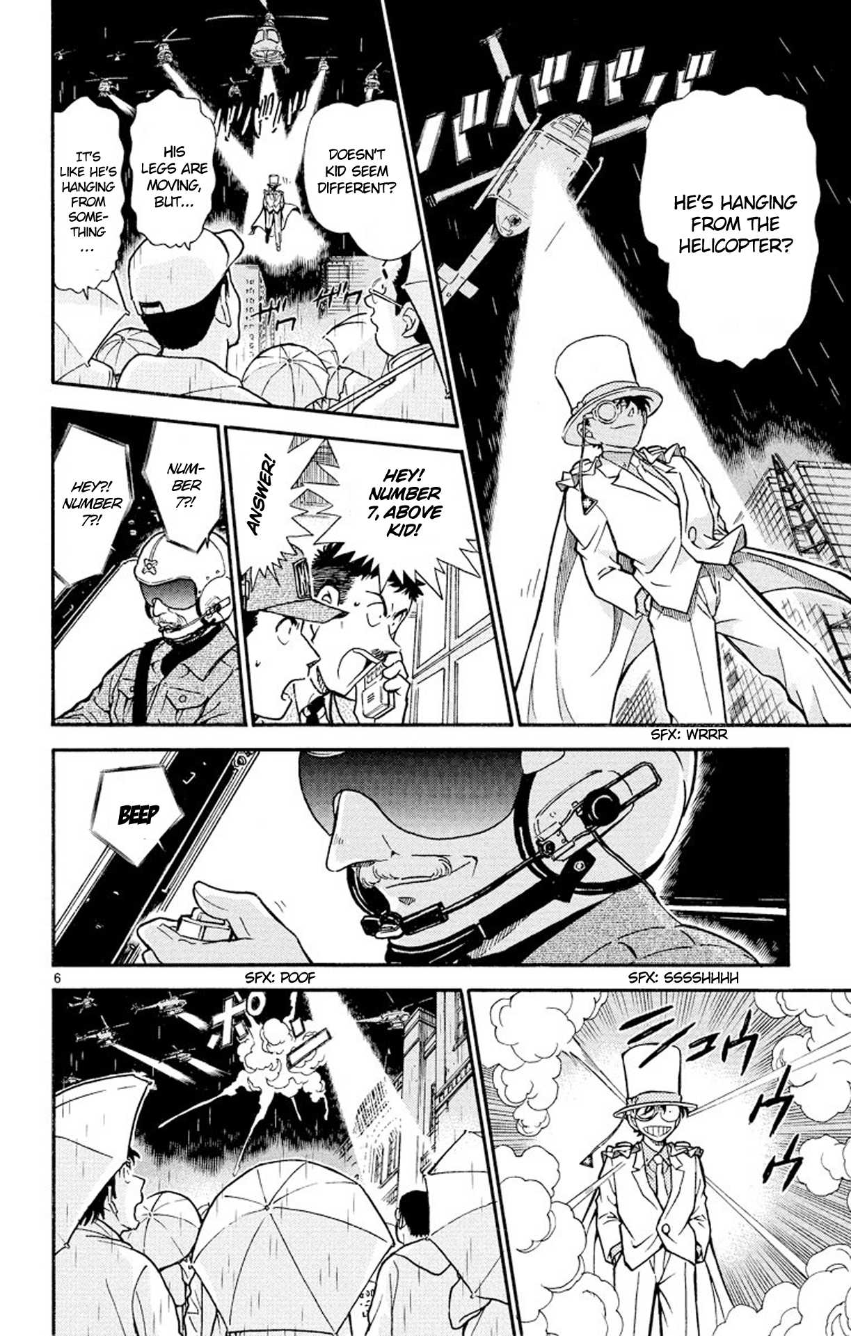 Detective Conan Chapter 456 page 7 - Chapter 456: Escape