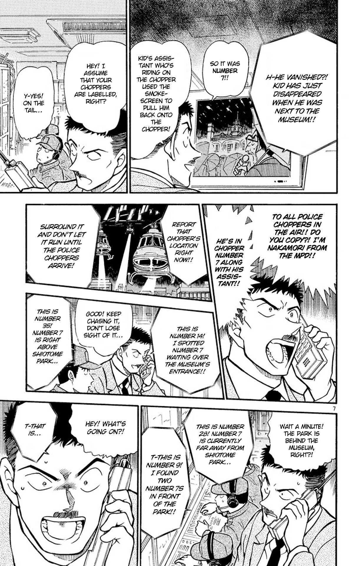 Detective Conan Chapter 456 page 8 - Chapter 456: Escape