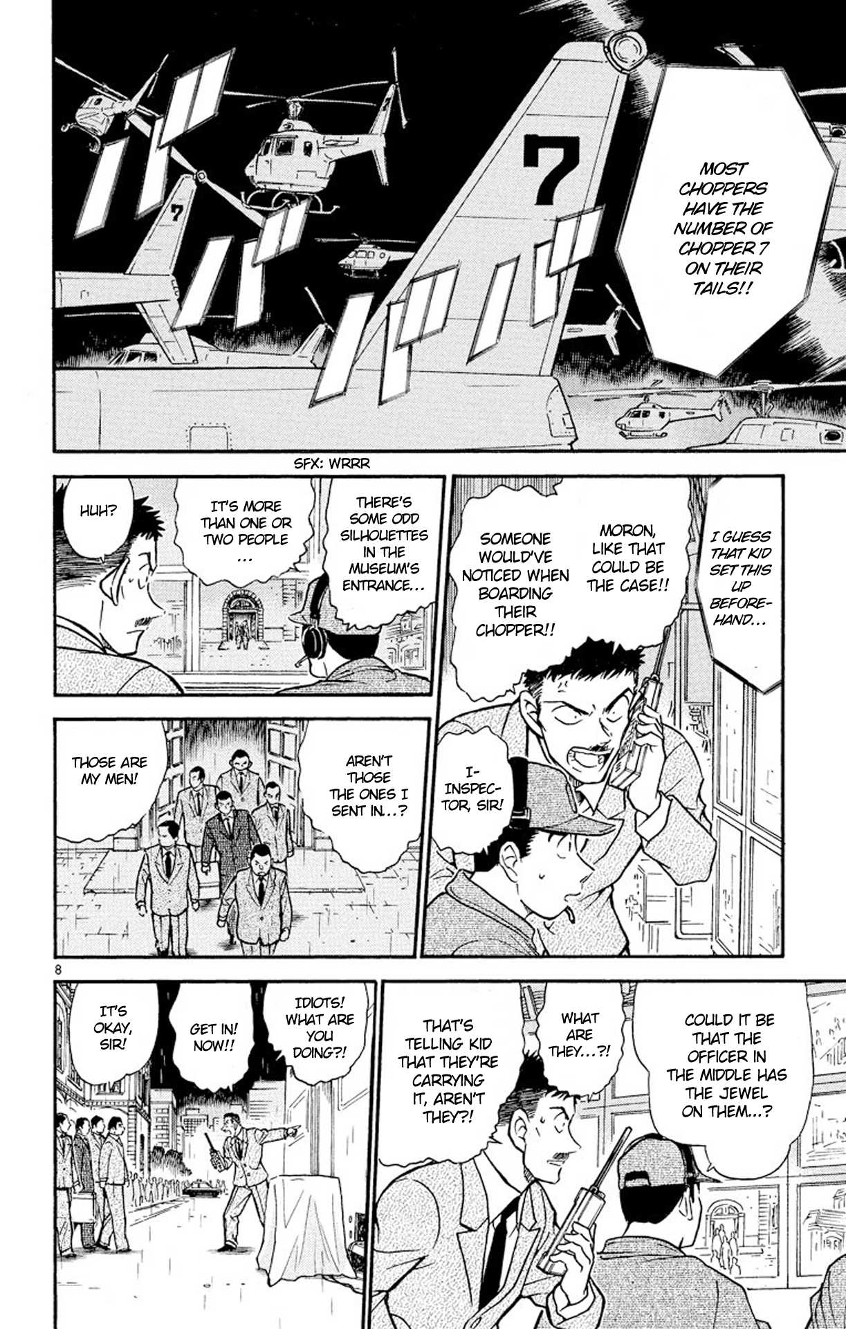 Detective Conan Chapter 456 page 9 - Chapter 456: Escape