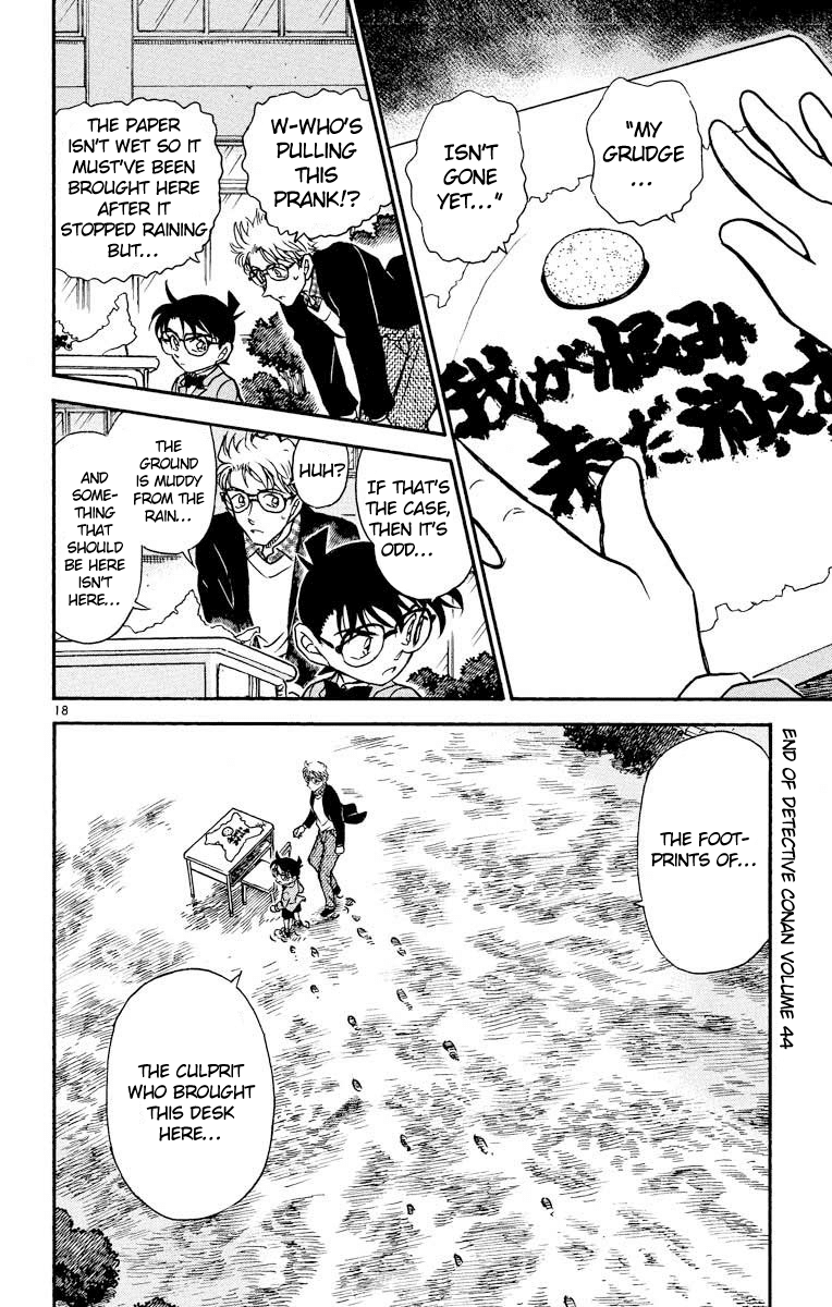 Detective Conan Chapter 457 page 19 - Chapter 457: School Tale