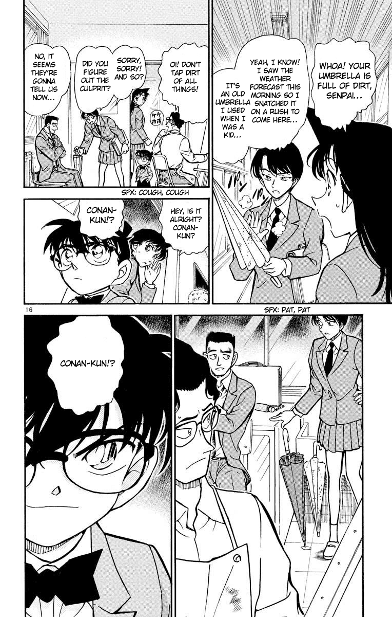 Detective Conan Chapter 458 page 17 - Chapter 458: Where Are the Footprints?!