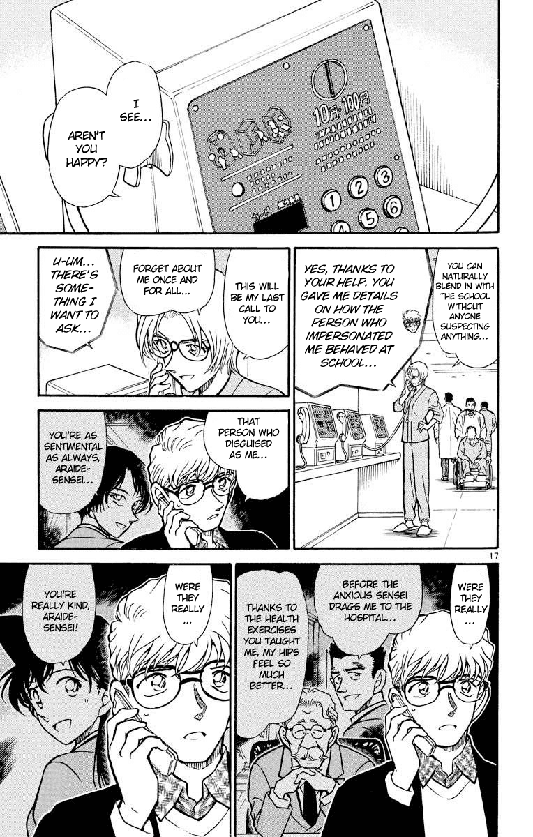Detective Conan Chapter 459 page 18 - Chapter 459: The Truth of the Remaining Desk