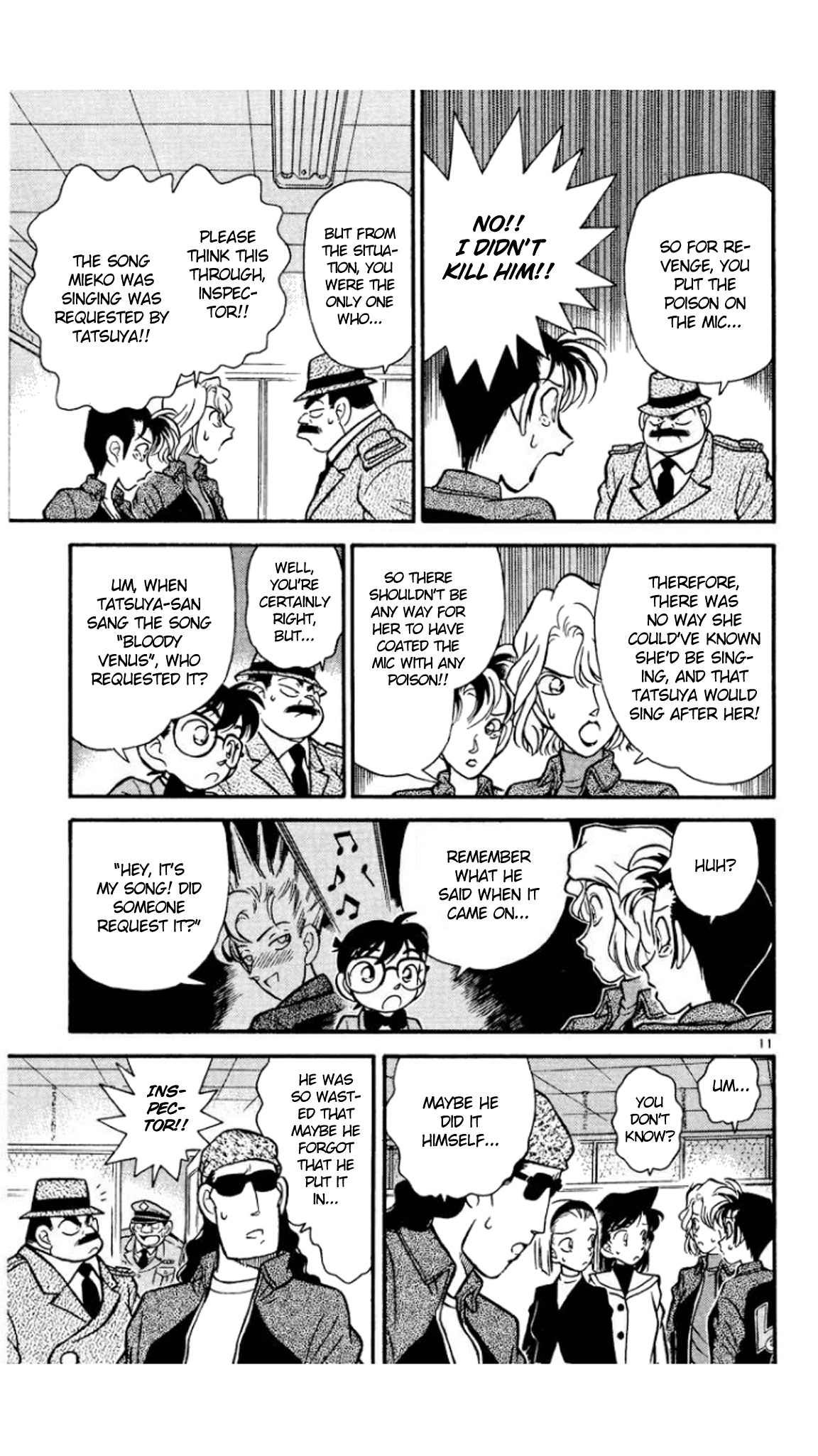 Detective Conan Chapter 46 page 12 - Chapter 46: Suicide or Homicide?