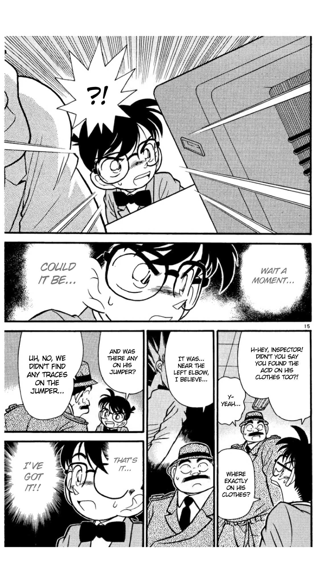 Detective Conan Chapter 46 page 16 - Chapter 46: Suicide or Homicide?