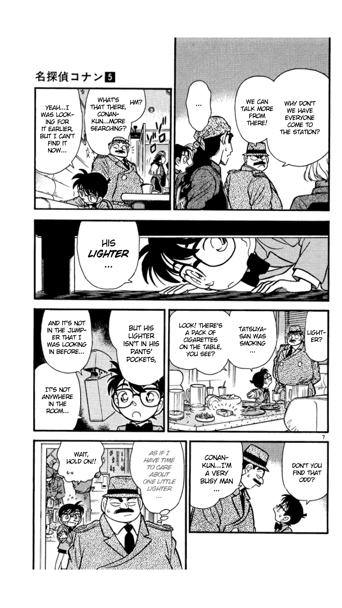 Detective Conan Chapter 46 page 8 - Chapter 46: Suicide or Homicide?