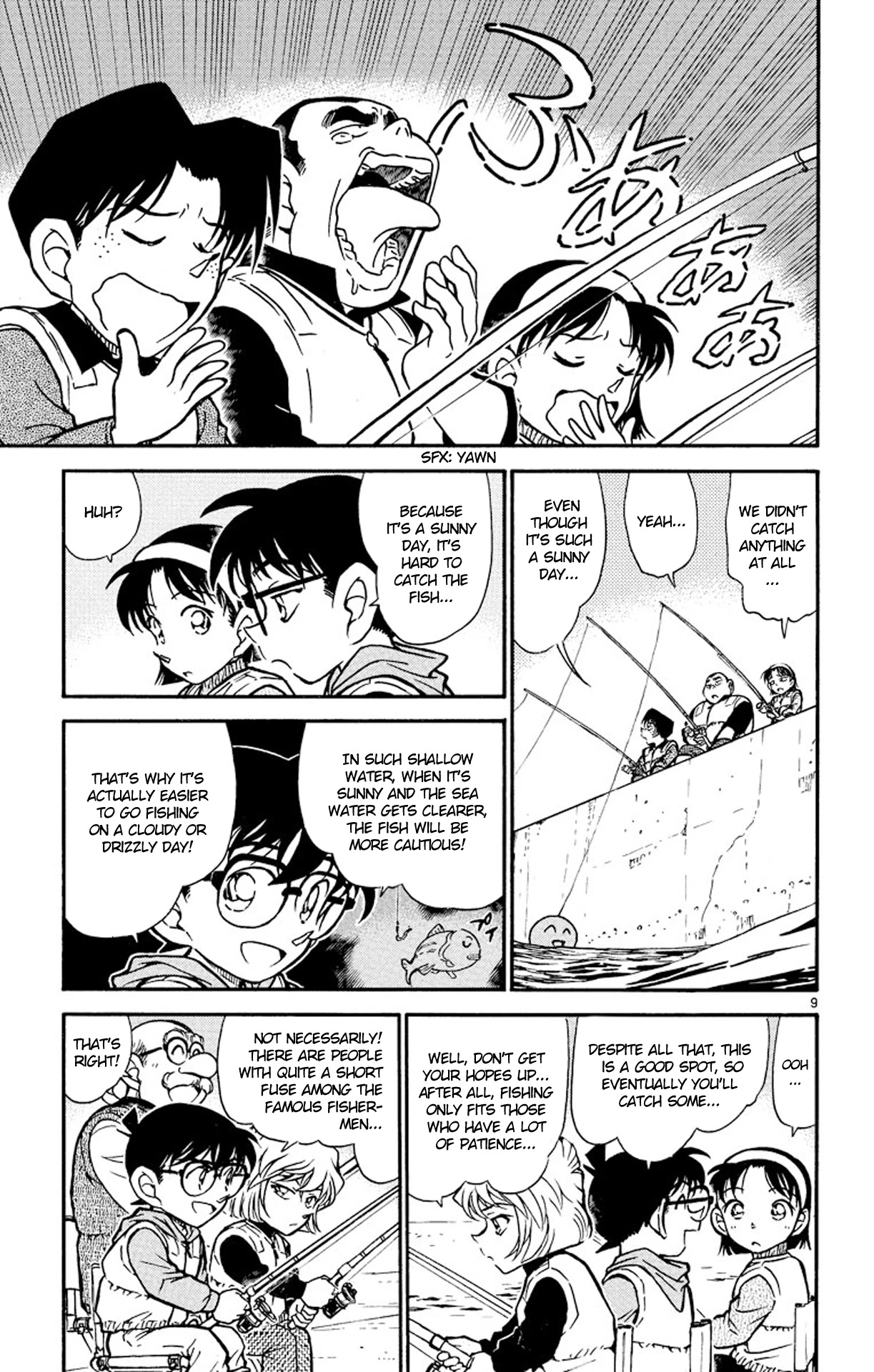 Detective Conan Chapter 460 page 10 - Chapter 460: A Locked Room above the Sea
