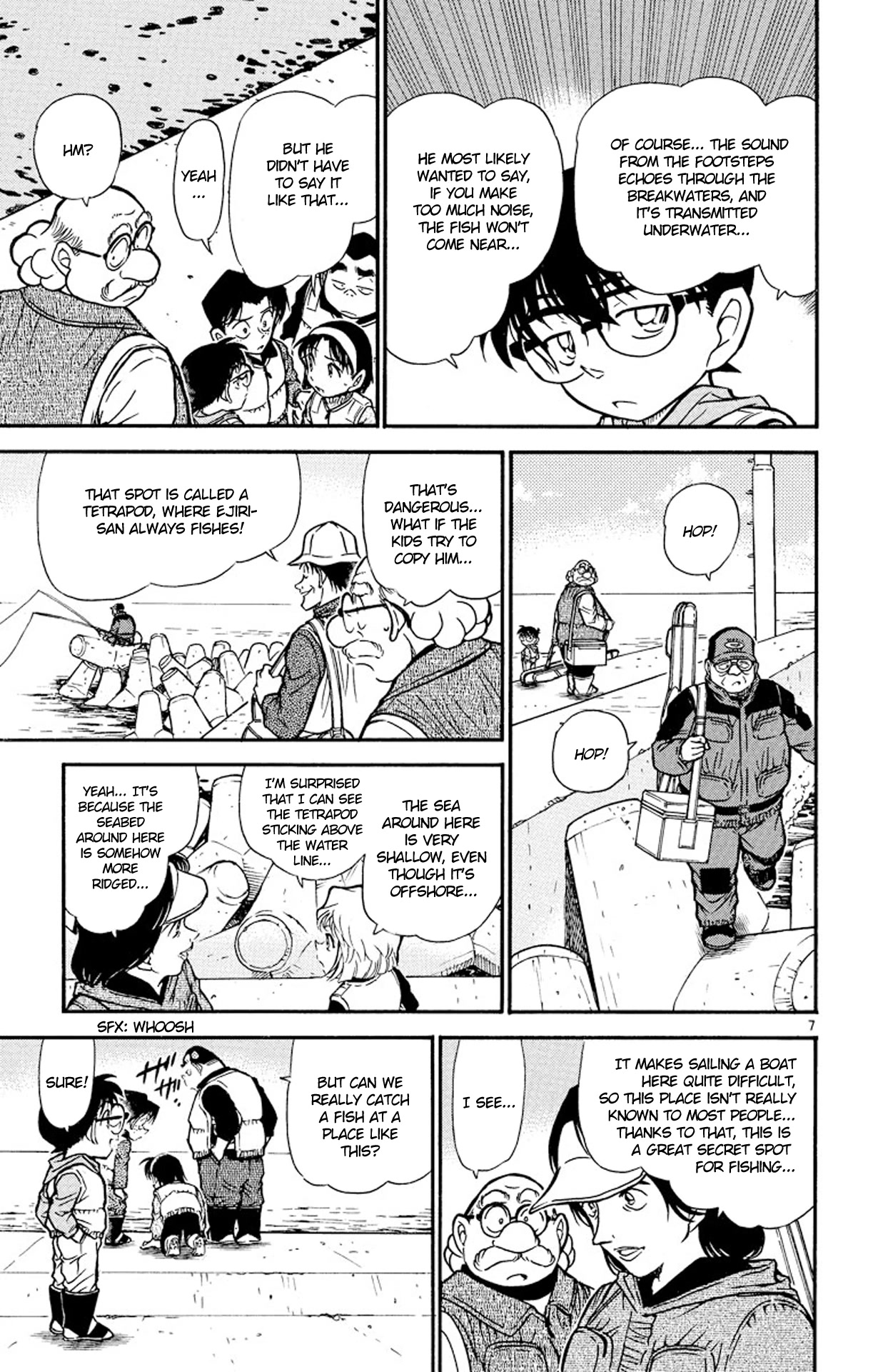 Detective Conan Chapter 460 page 8 - Chapter 460: A Locked Room above the Sea