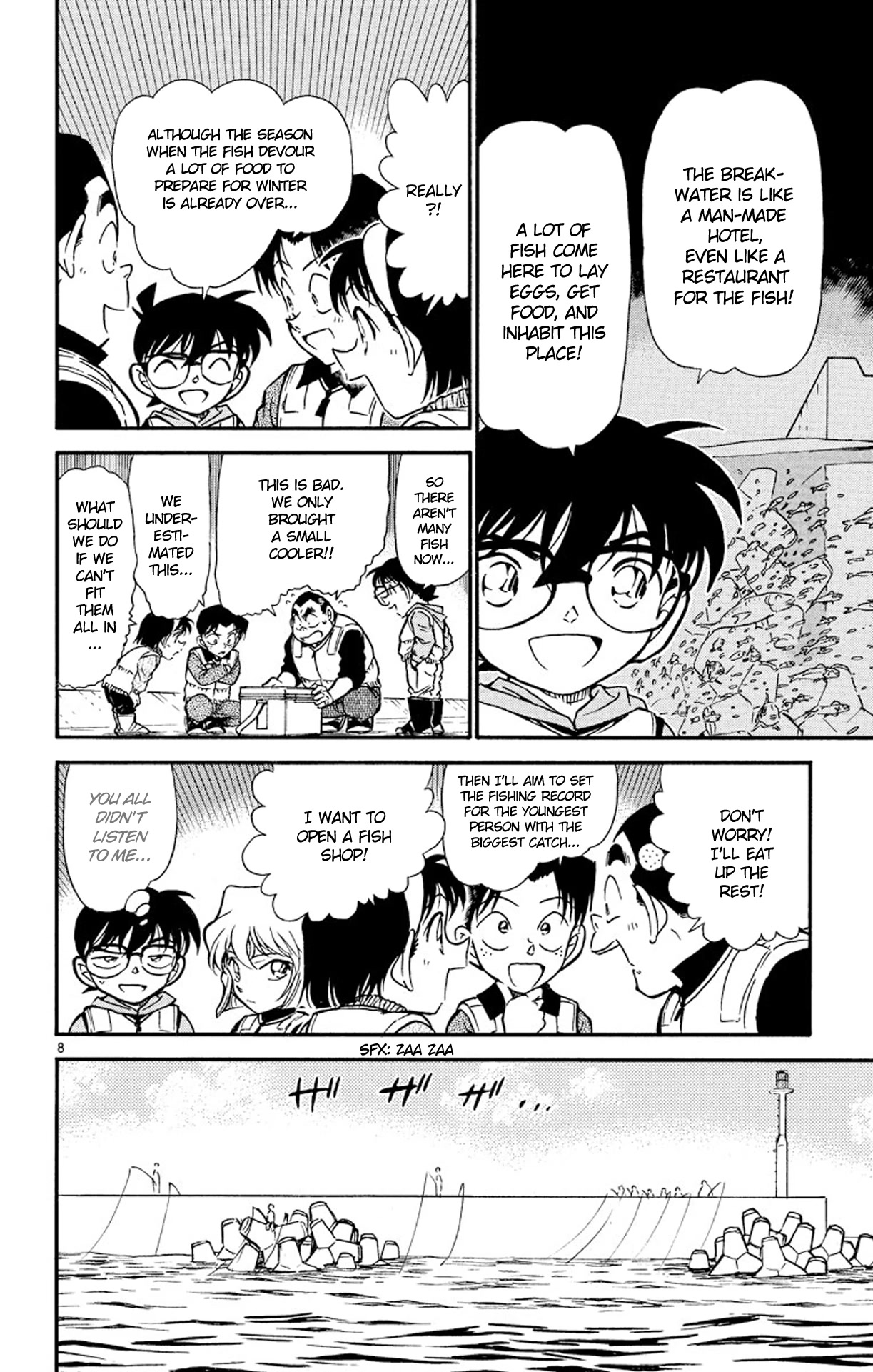 Detective Conan Chapter 460 page 9 - Chapter 460: A Locked Room above the Sea