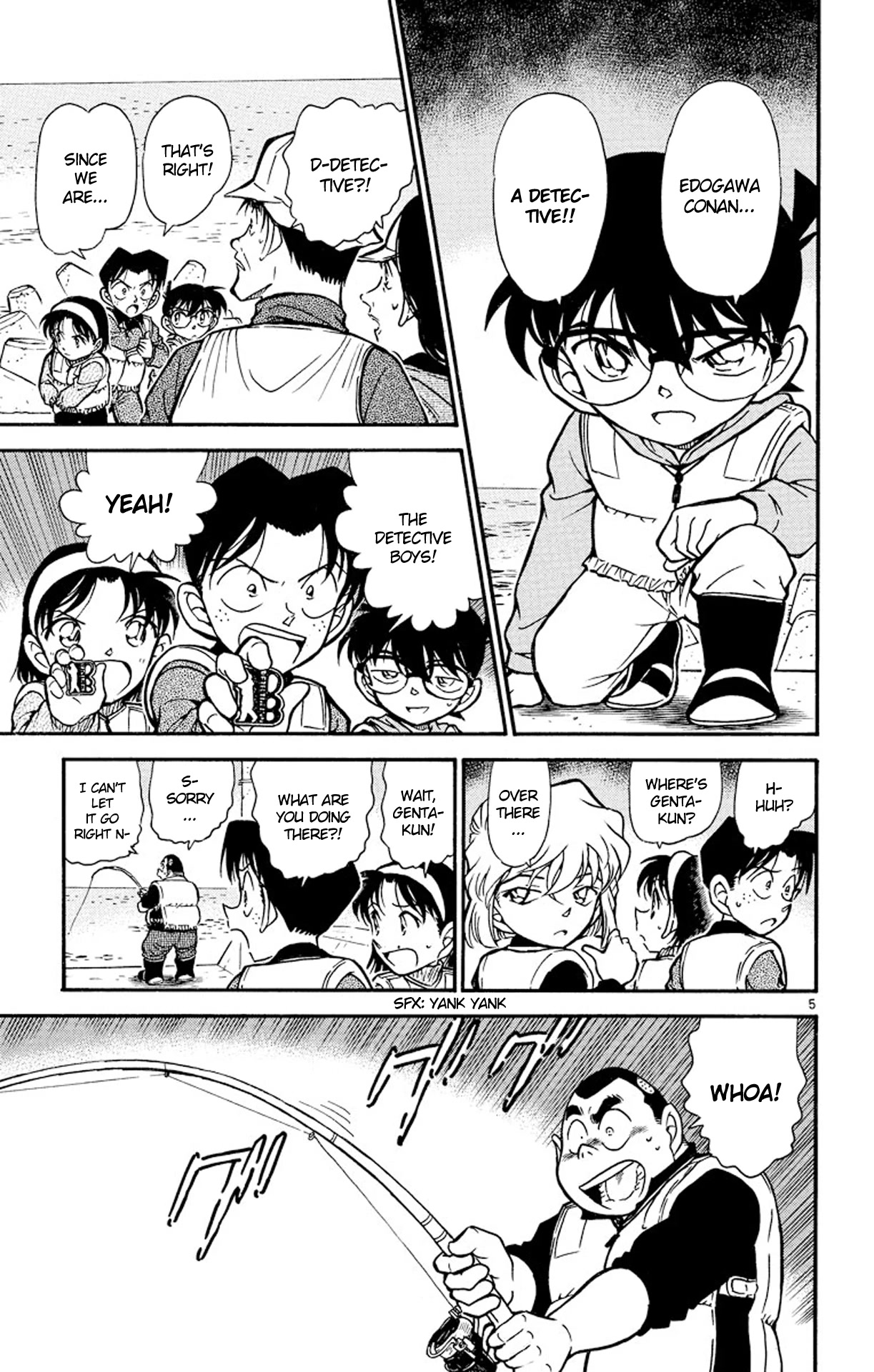 Detective Conan Chapter 461 page 6 - Chapter 461: The Fishing Bait Is Poisoned?!