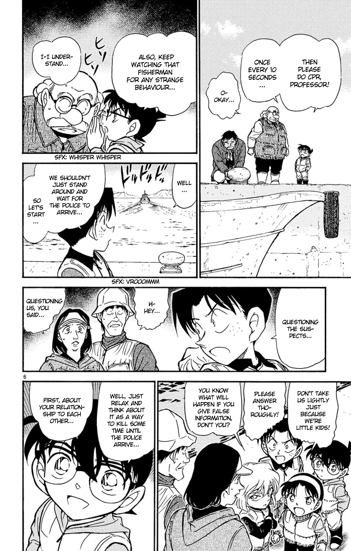 Detective Conan Chapter 461 page 7 - Chapter 461: The Fishing Bait Is Poisoned?!