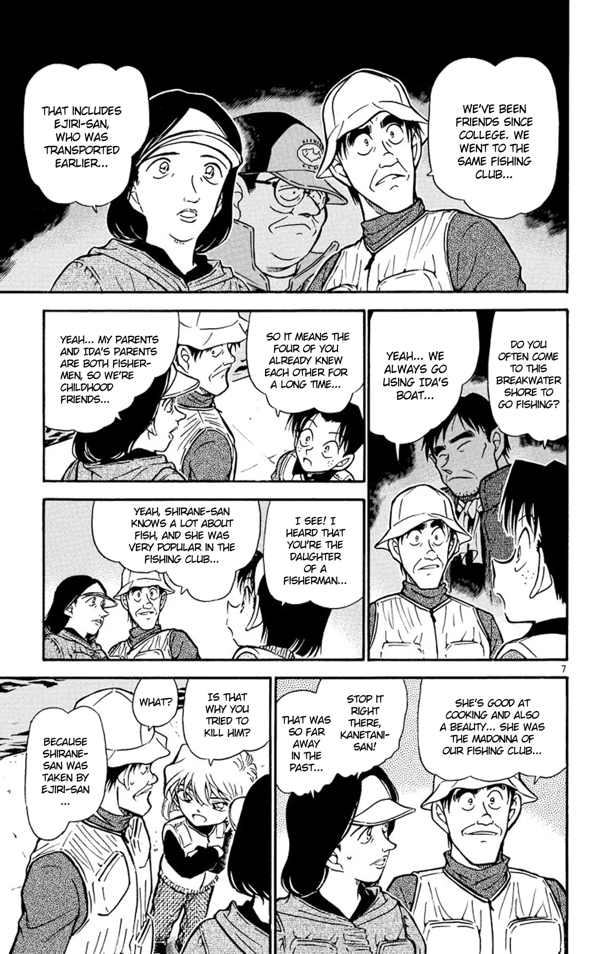 Detective Conan Chapter 461 page 8 - Chapter 461: The Fishing Bait Is Poisoned?!
