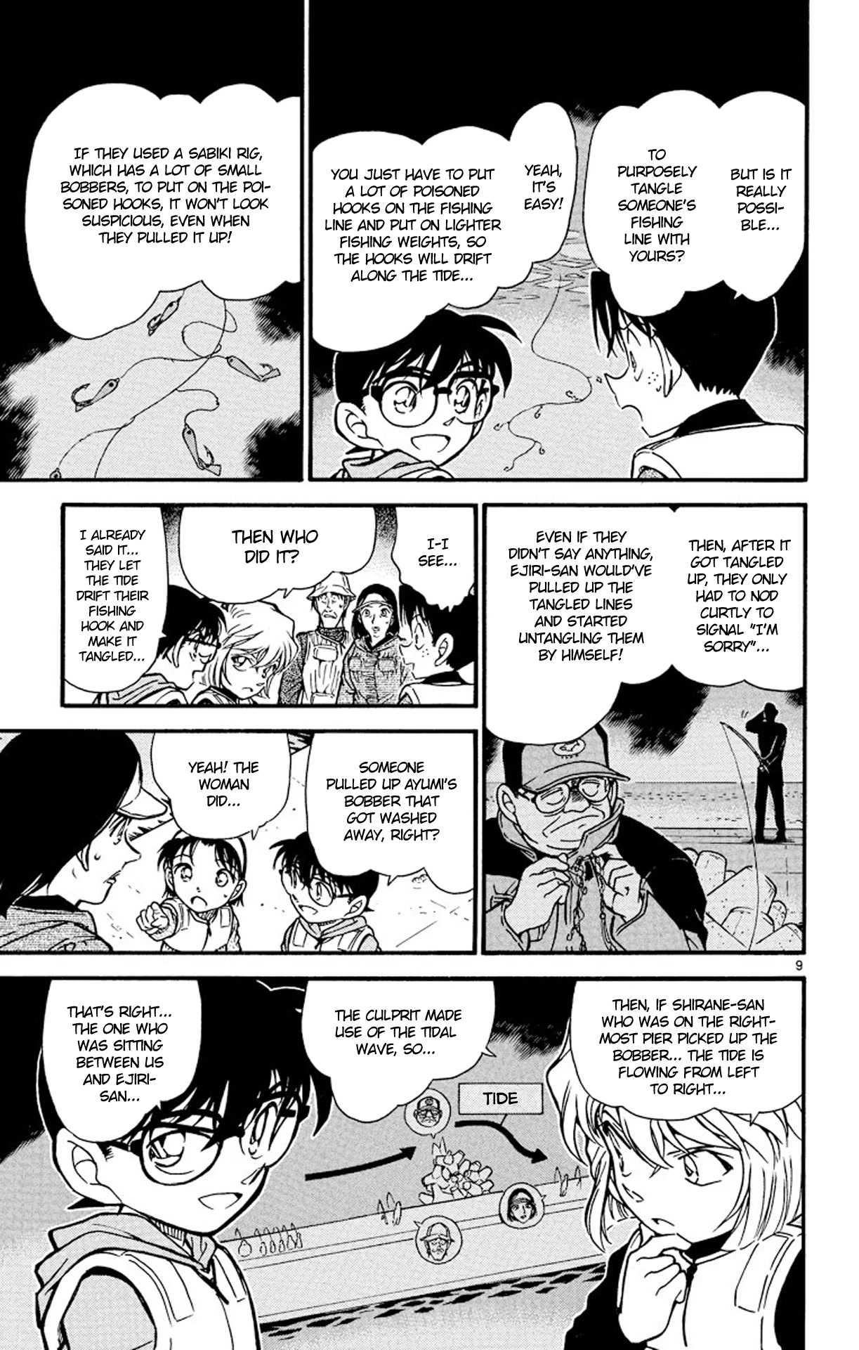 Detective Conan Chapter 462 page 10 - Chapter 462: A Pleasant Burn