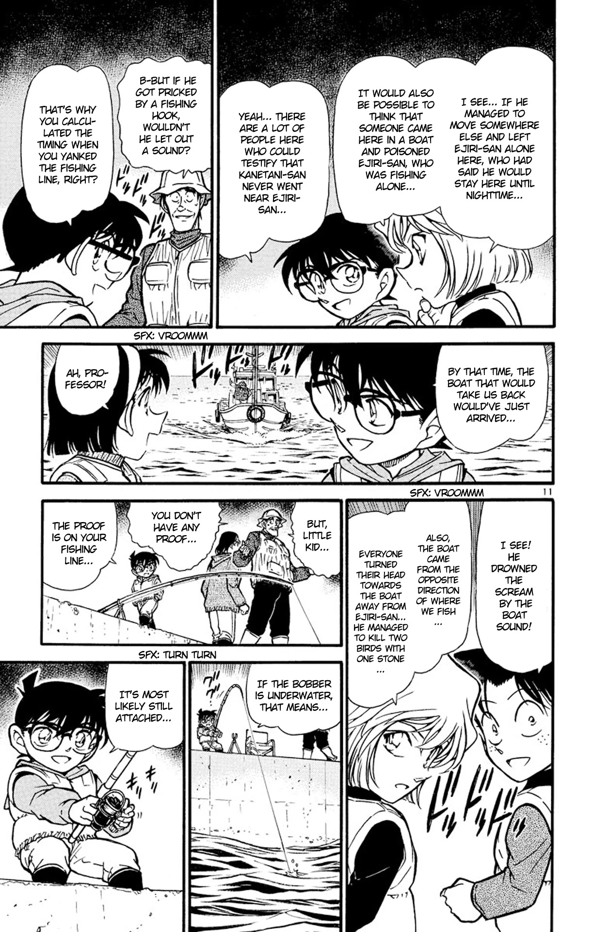 Detective Conan Chapter 462 page 12 - Chapter 462: A Pleasant Burn