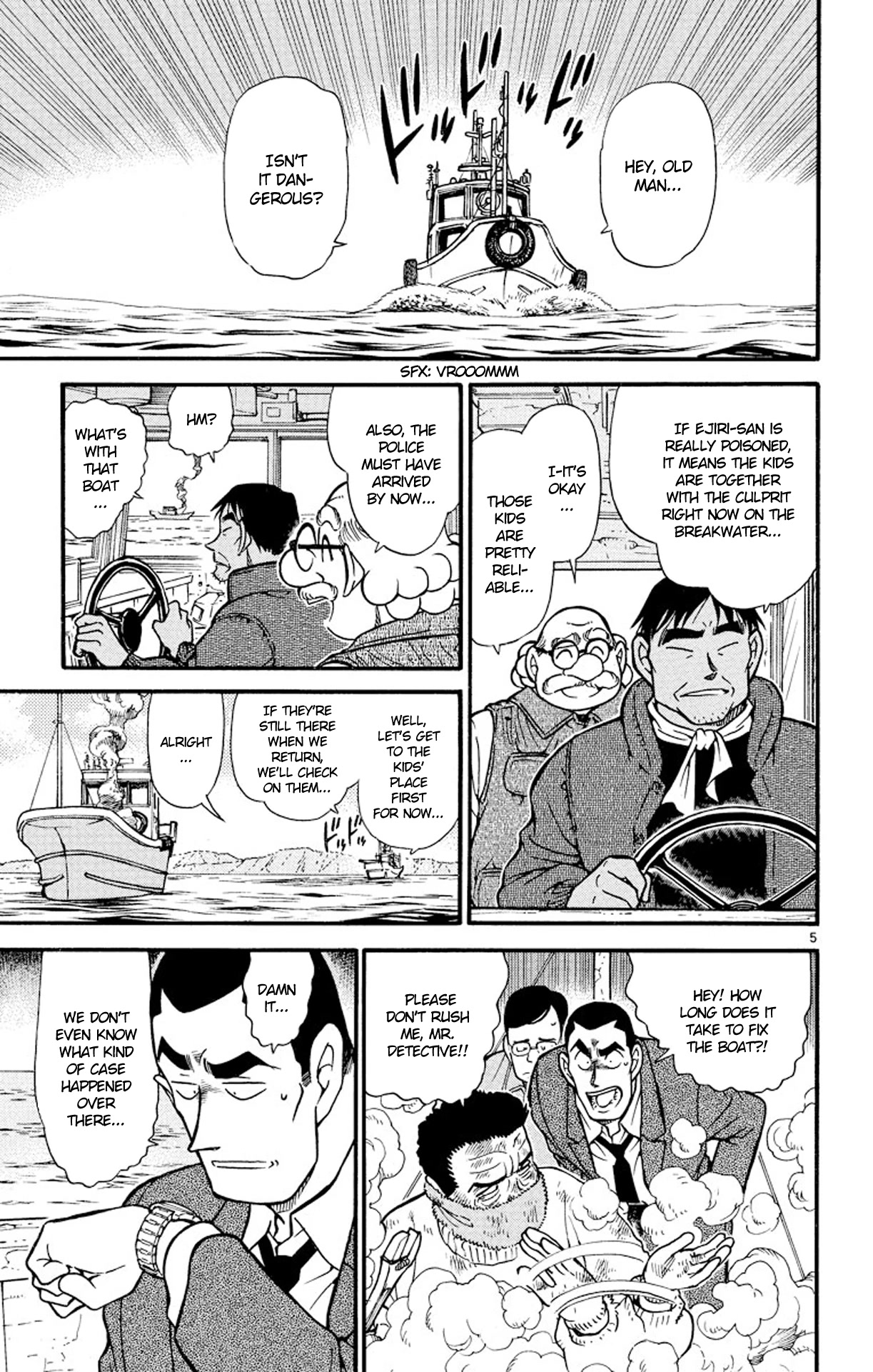 Detective Conan Chapter 462 page 6 - Chapter 462: A Pleasant Burn