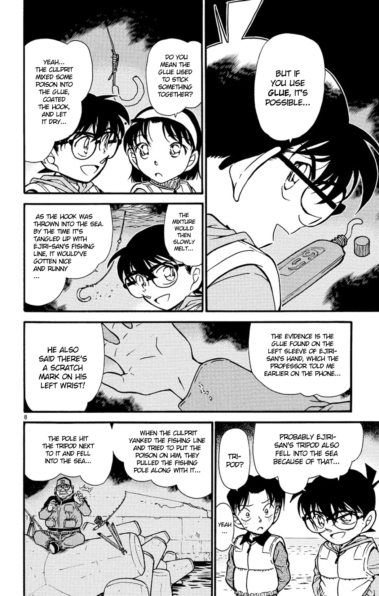 Detective Conan Chapter 462 page 9 - Chapter 462: A Pleasant Burn