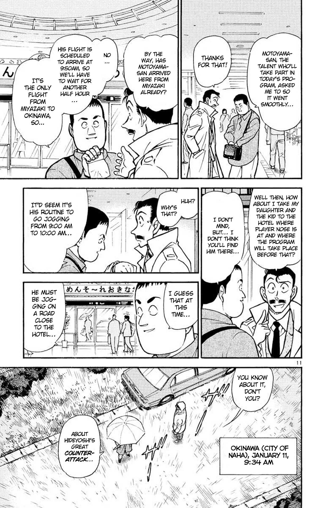 Detective Conan Chapter 463 page 12 - Chapter 463: Hideyoshi's Great Counterattack