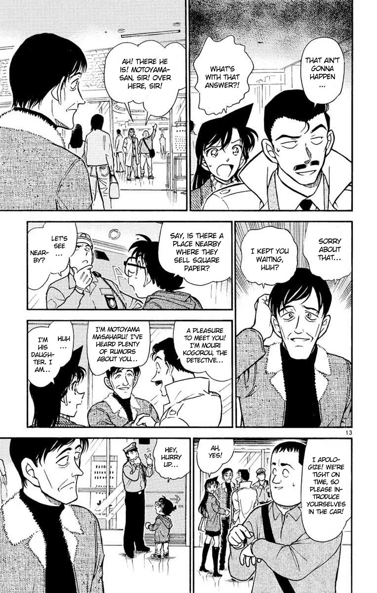 Detective Conan Chapter 463 page 14 - Chapter 463: Hideyoshi's Great Counterattack