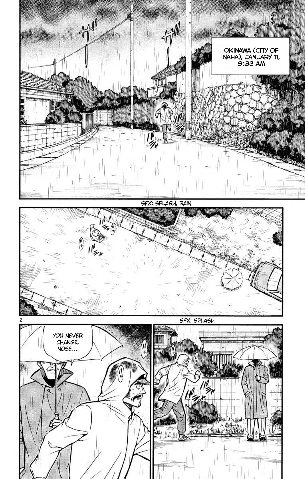 Detective Conan Chapter 463 page 3 - Chapter 463: Hideyoshi's Great Counterattack