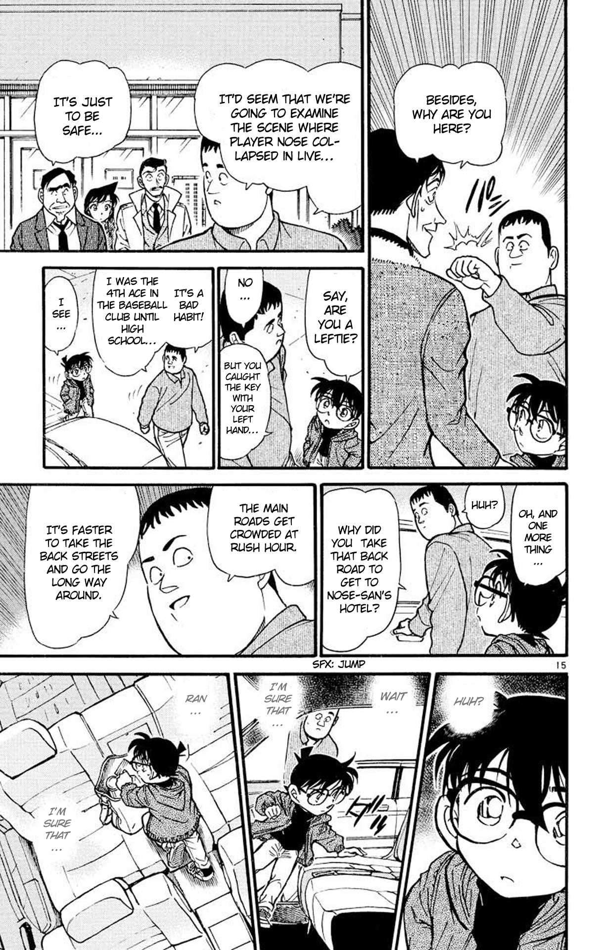Detective Conan Chapter 464 page 16 - Chapter 464: Discomfort