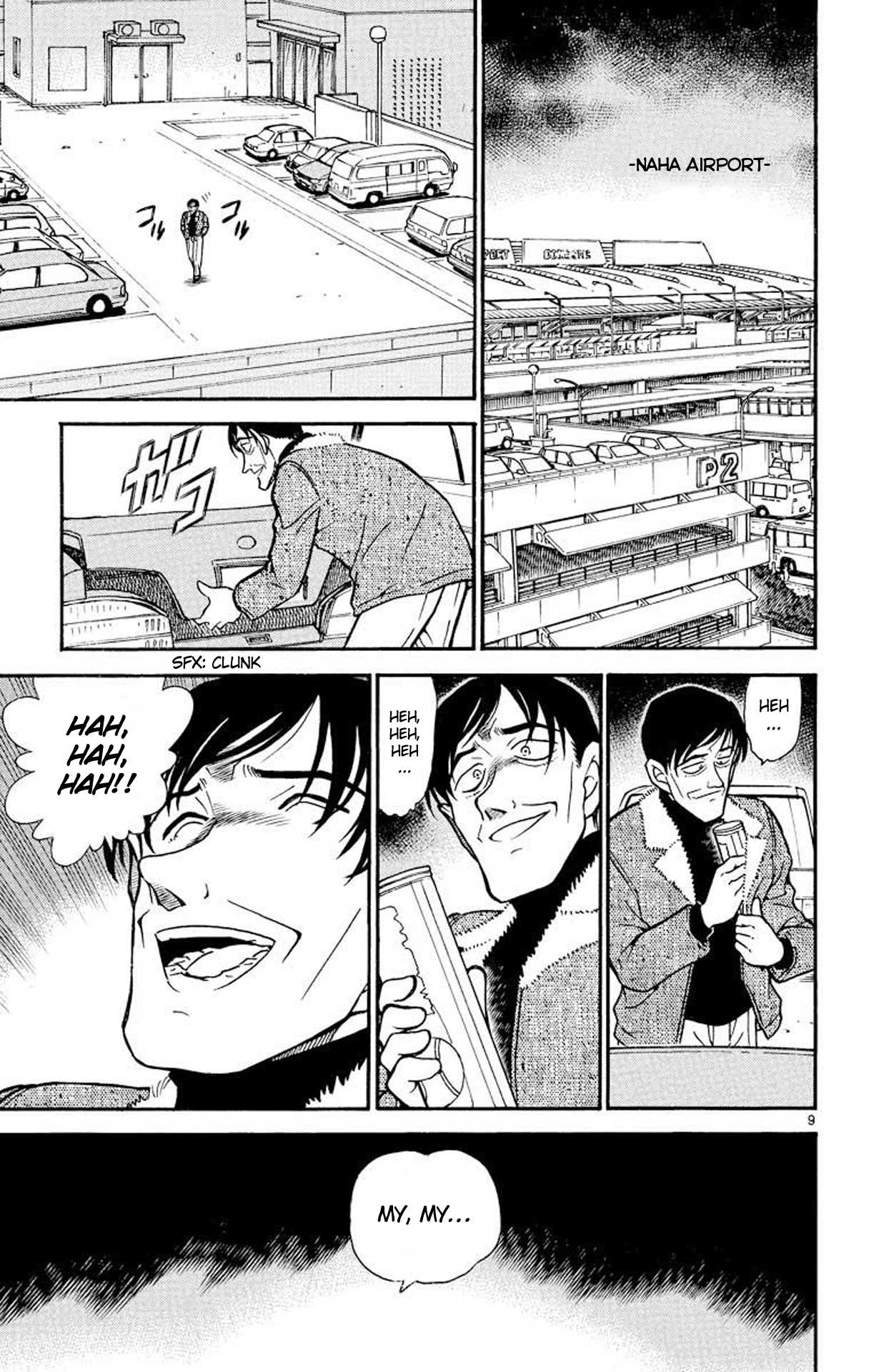 Detective Conan Chapter 465 page 10 - Chapter 465: The Back Street of the Skies