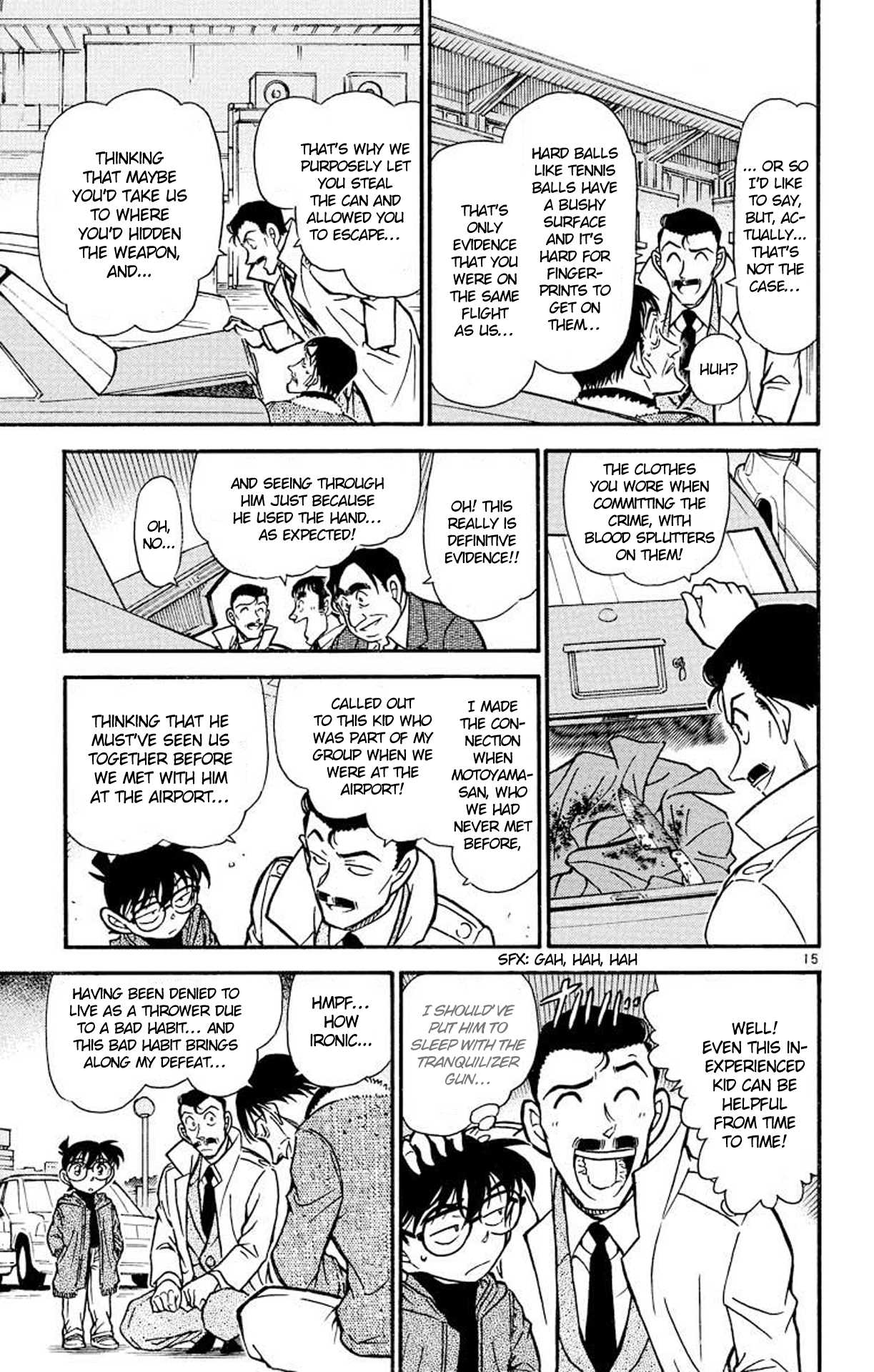 Detective Conan Chapter 465 page 16 - Chapter 465: The Back Street of the Skies