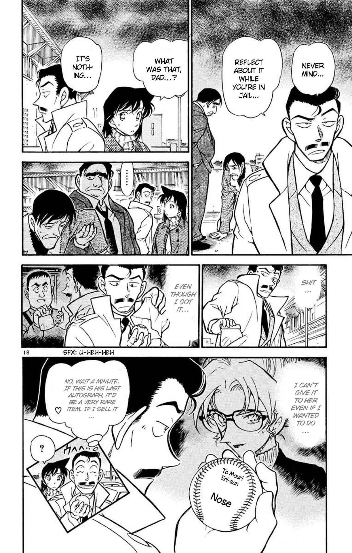 Detective Conan Chapter 465 page 19 - Chapter 465: The Back Street of the Skies