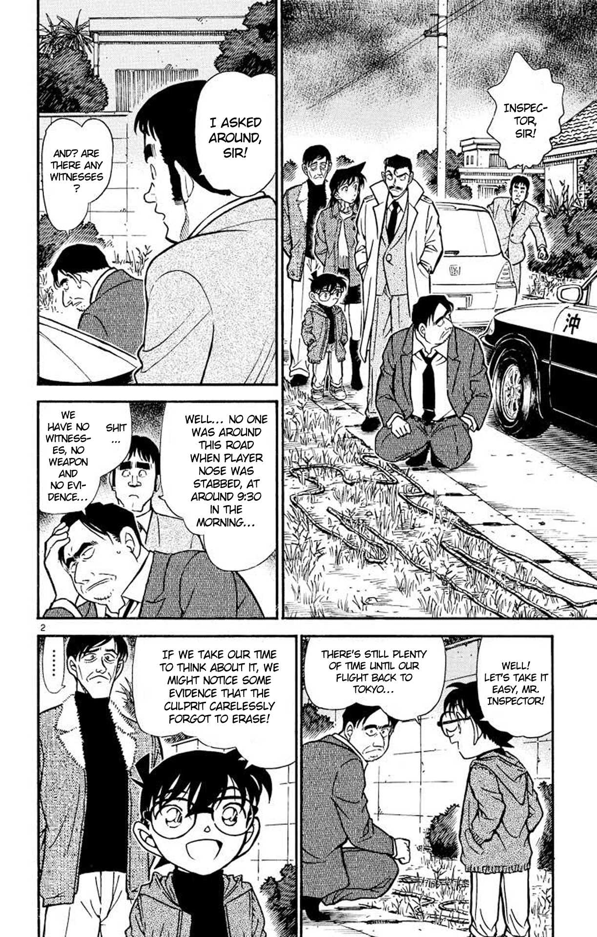 Detective Conan Chapter 465 page 3 - Chapter 465: The Back Street of the Skies