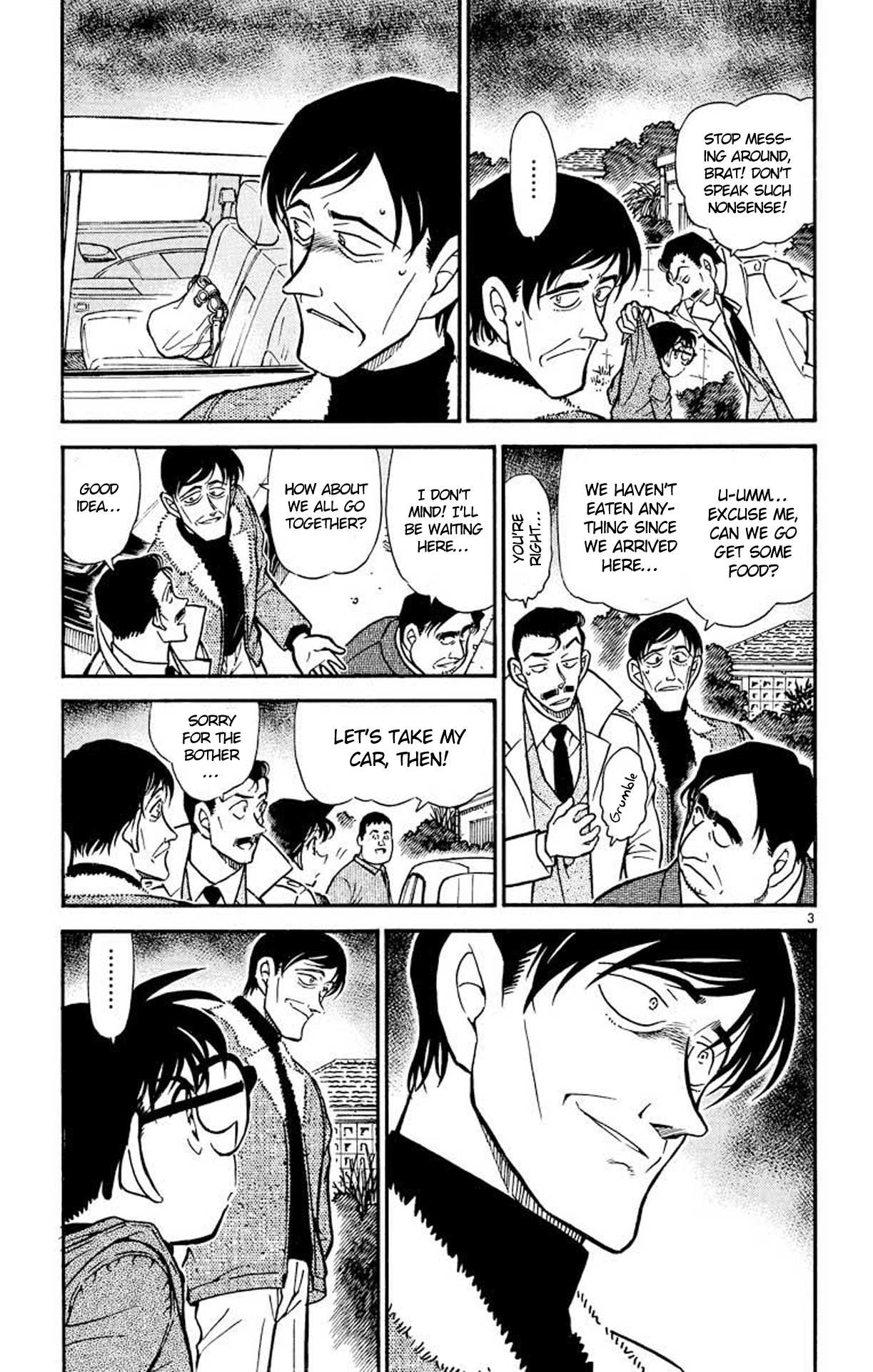 Detective Conan Chapter 465 page 4 - Chapter 465: The Back Street of the Skies